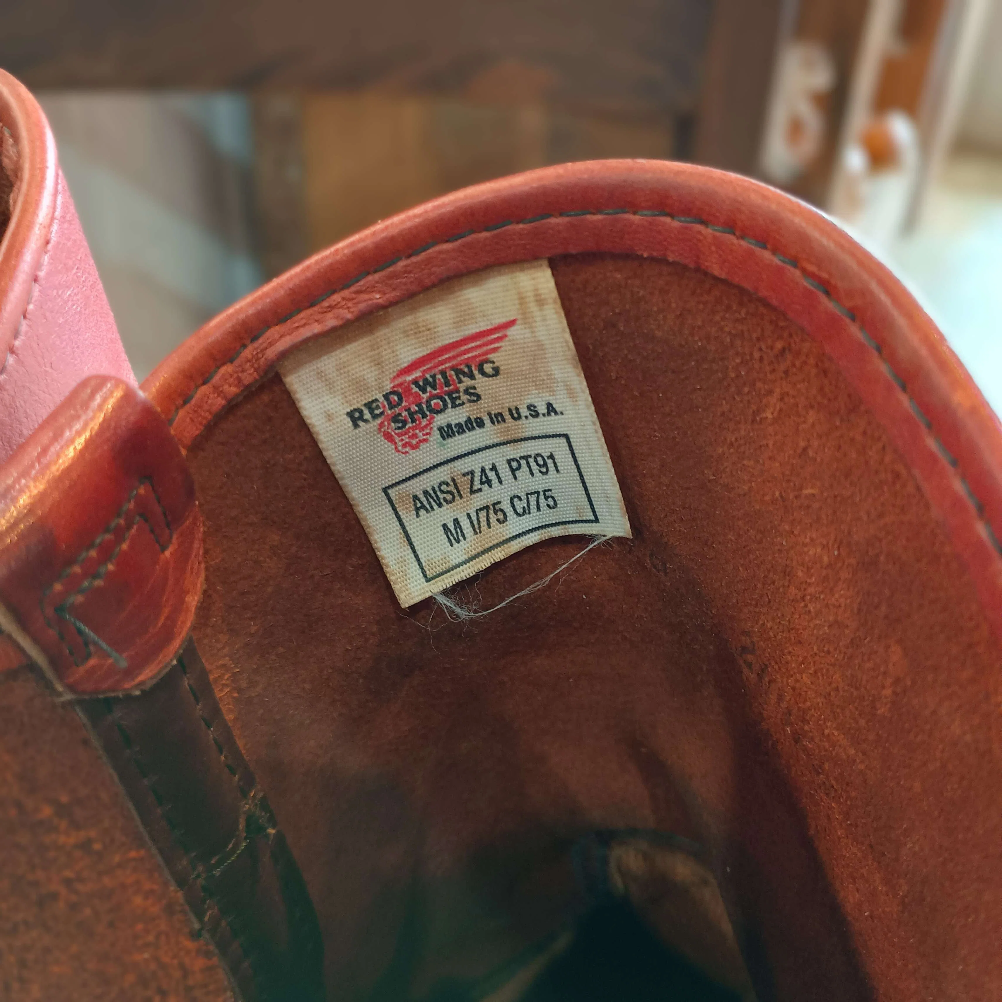 Resole/ソールカスタム】Red Wing#2276+vibram#4014｜CREA Repair
