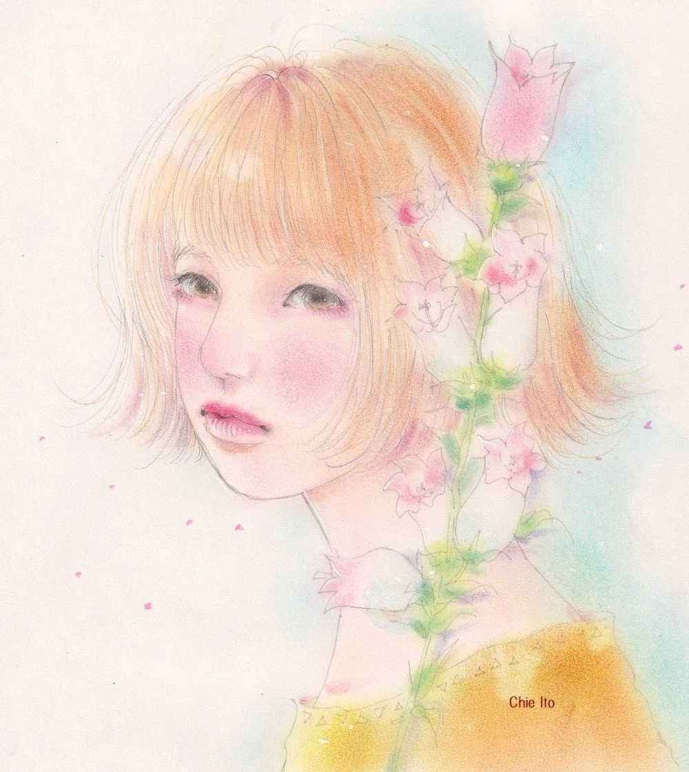 chie art 原画（パステル） 公式通販 GALLERY 国内最大級の 