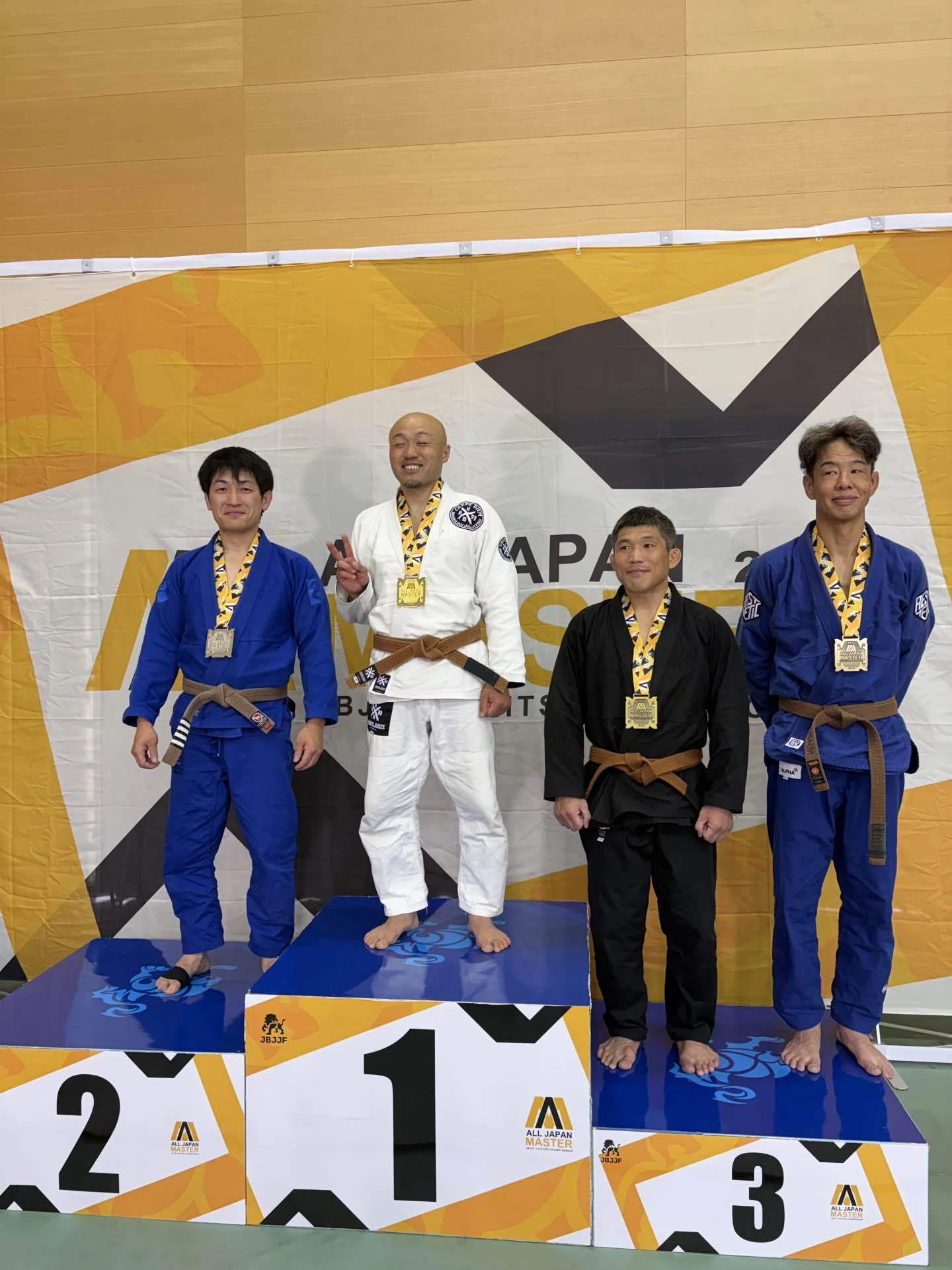 第20回全日本マスター柔術選手権、優勝🥇｜阿部宏司
