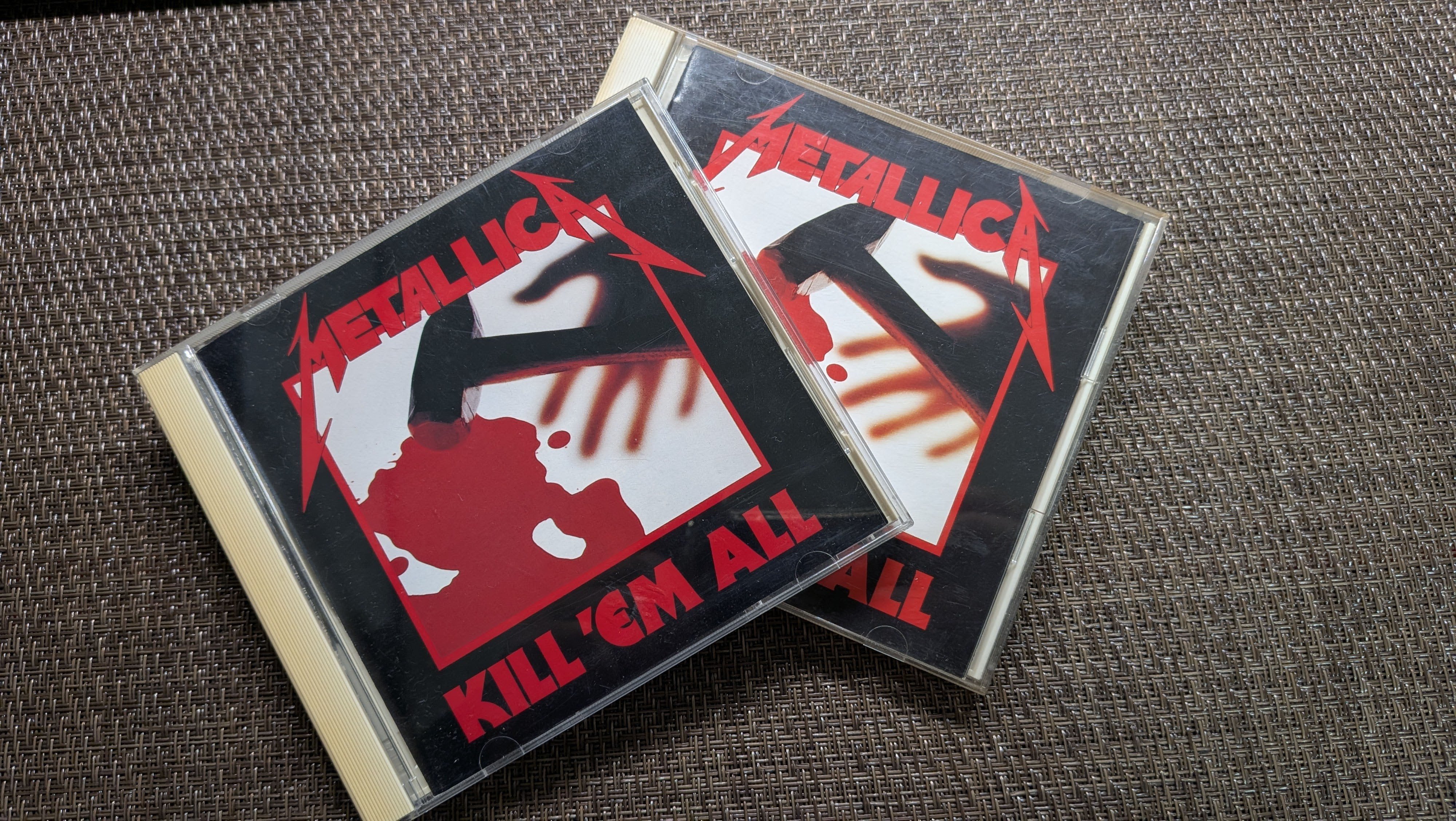 METALLICA』メタリカ『Kill 'Em All』日本盤比較：25DP盤（12曲）vs