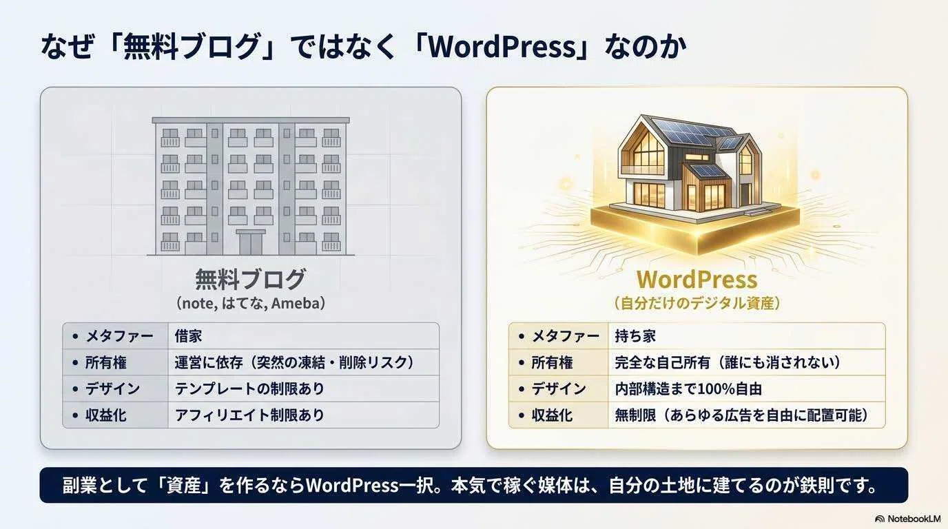 2026年版】WordPressブログの始め方｜30〜50代の副業初心者が「初日3