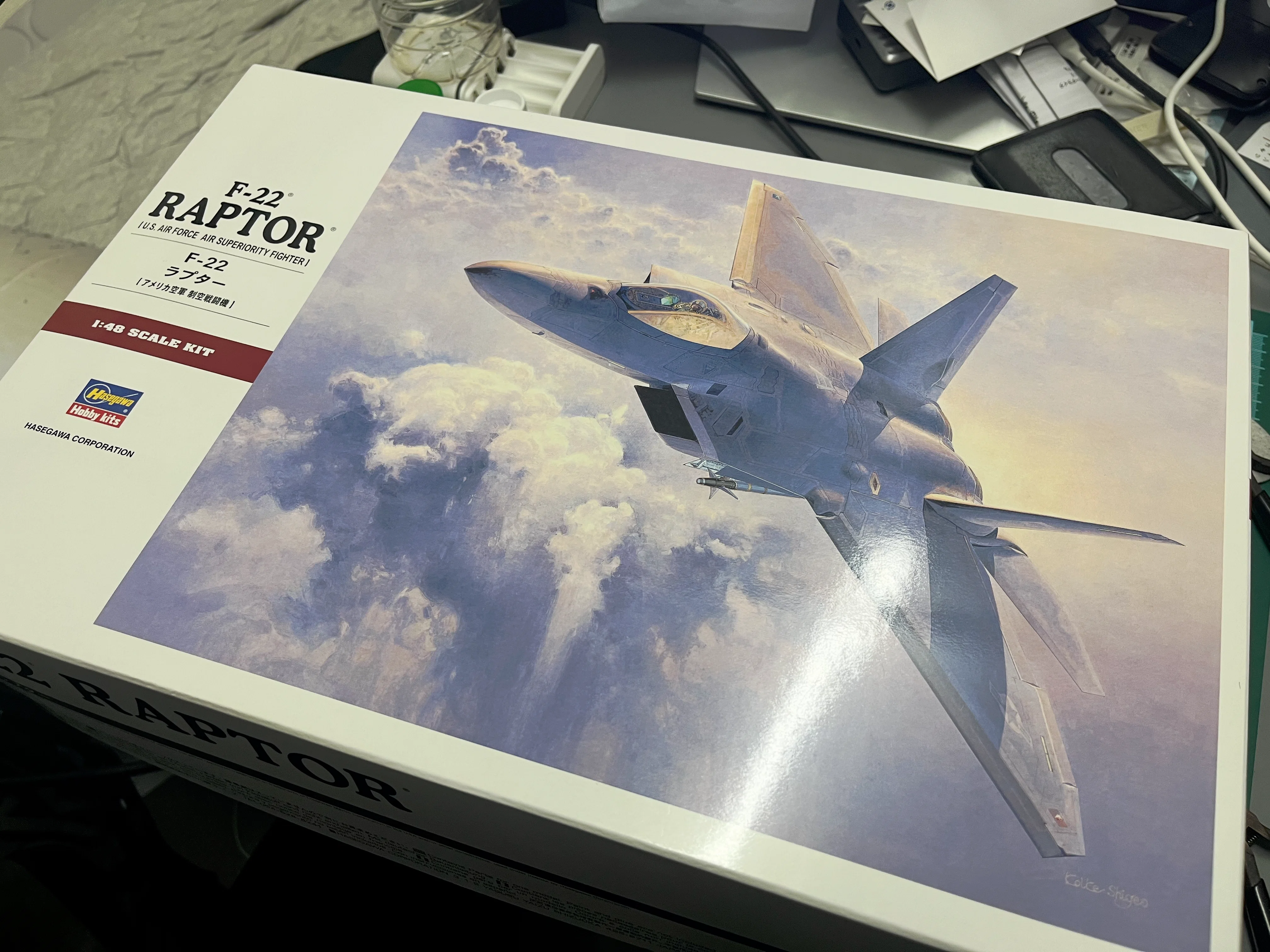 第3回全道11位】ハセガワ 1/48 F-22 ラプター 制作記｜JUMA北海道