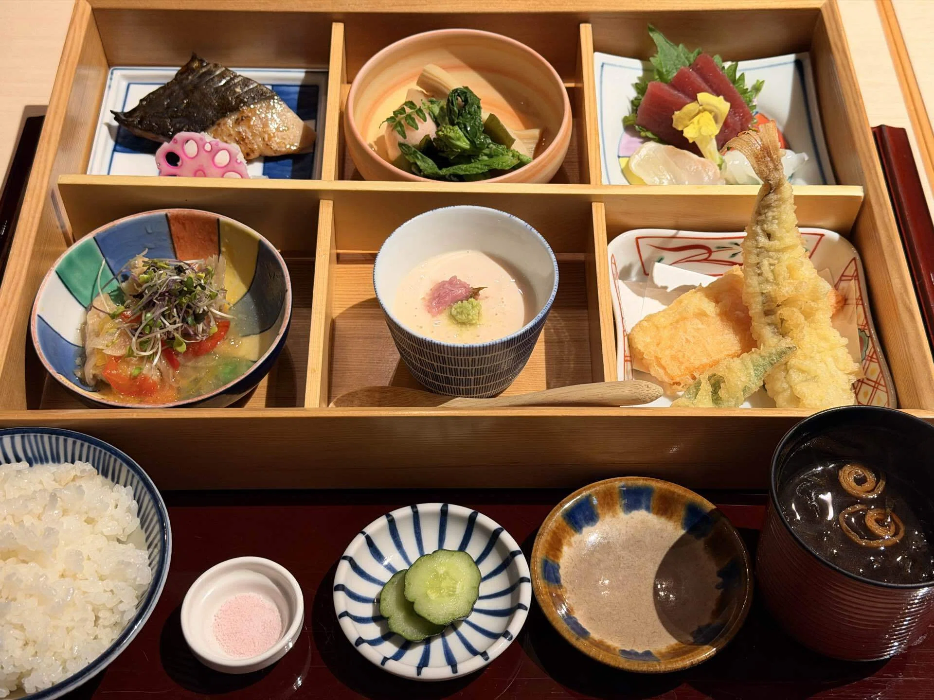 松花堂弁当の御膳｜アラン藤島