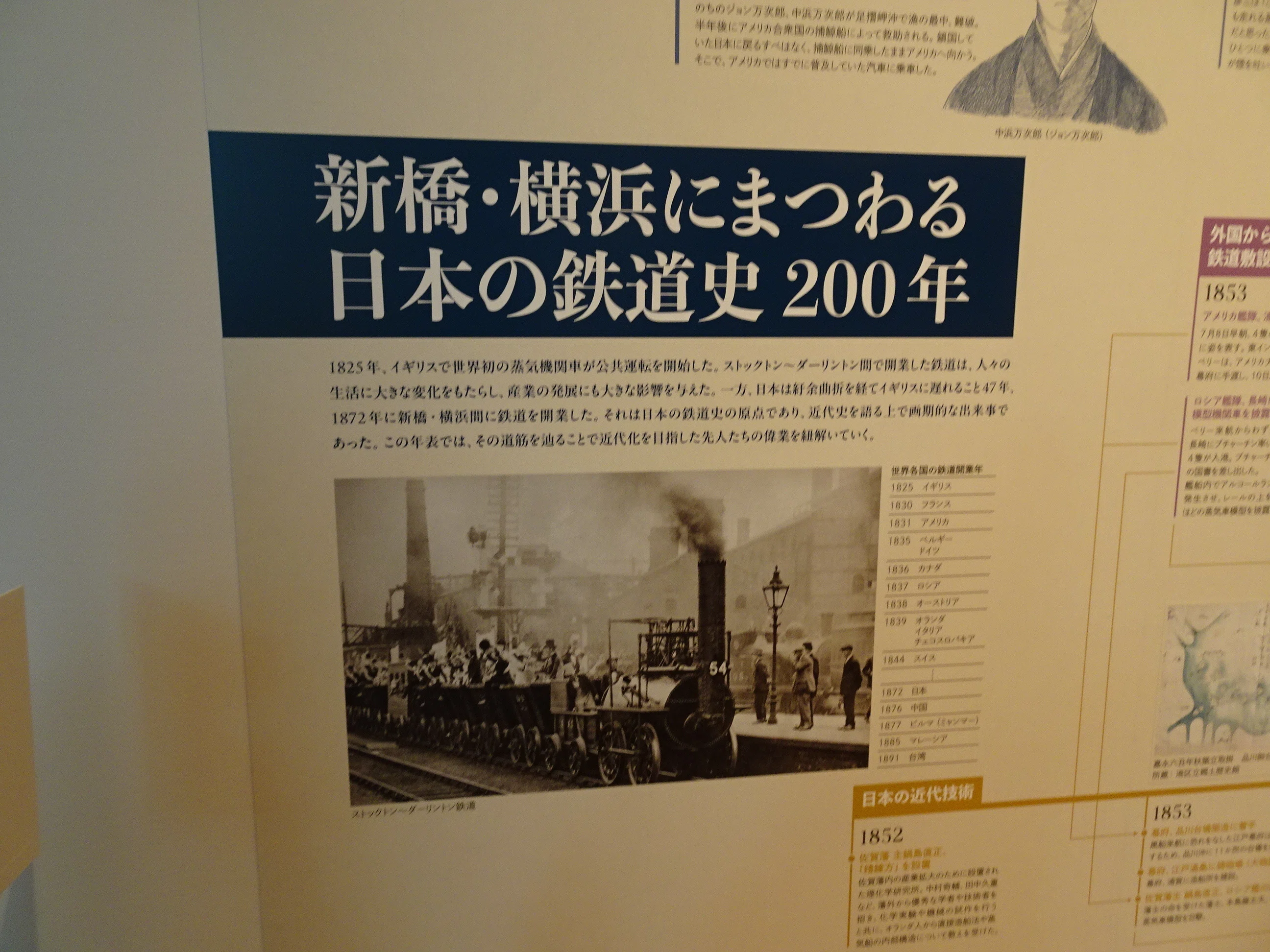 THE FIRST RAILWAY展～鉄道のはじまりに触れて、高輪築堤の復原を思う