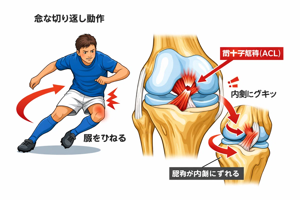 【経験談あり】前十字靭帯断裂とは?原因・治療・復帰までのリアルを徹底解説|こんがりお肌さん
