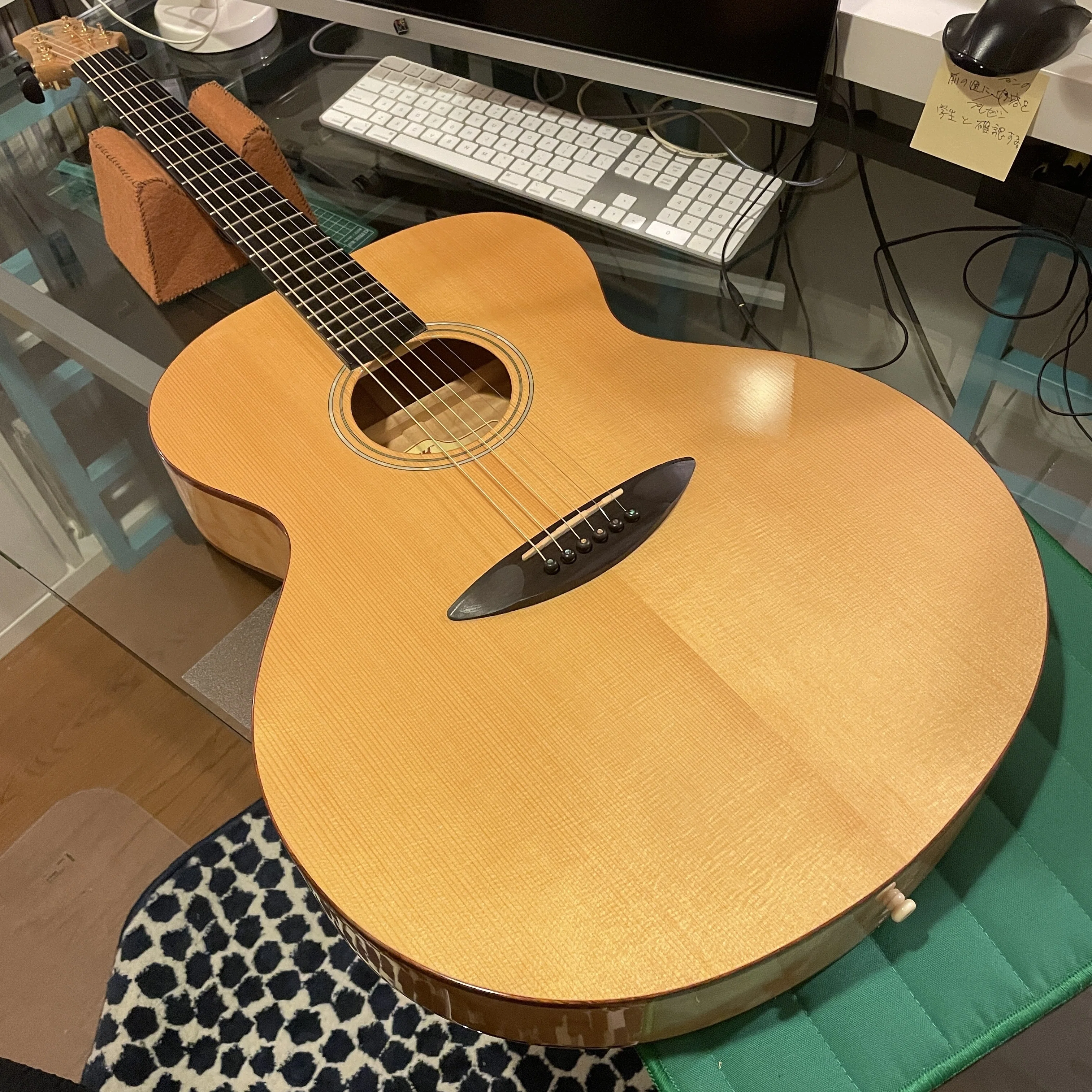 ギター Samick TAJ-2 SAMICK TAJ-2にピックアップ取り付け｜lively_minnow671