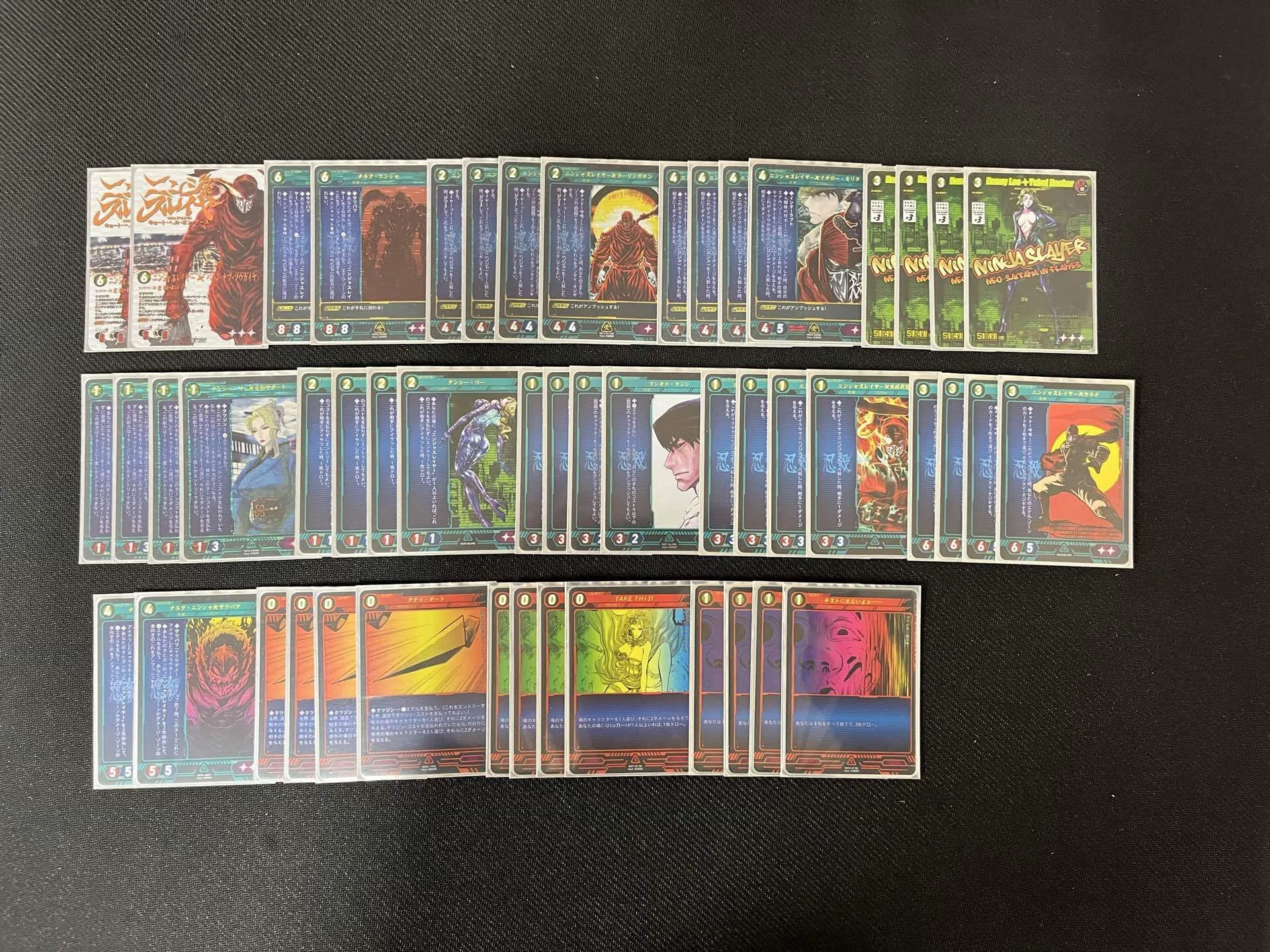 ニンジャスレイヤーTCG】デッキ【忍殺】｜ブリード:サメ