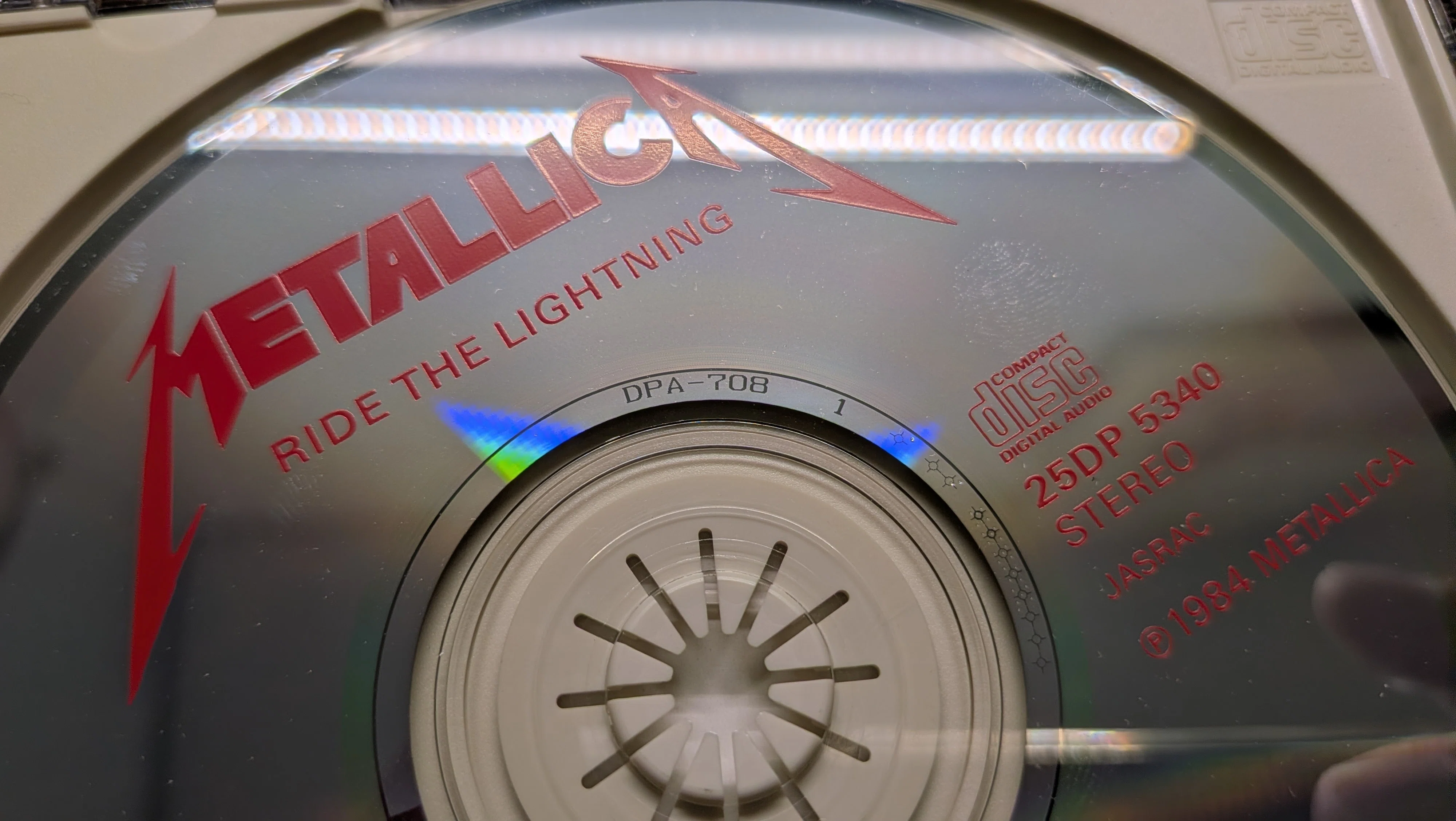 音圧競争への反逆。『METALLICA』メタリカ『Ride the Lightning』は