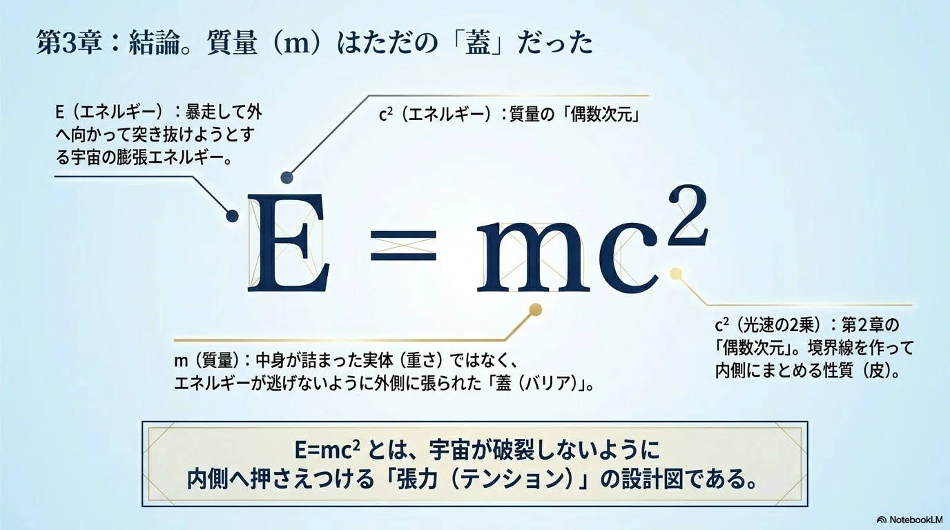 e mc2 読み方