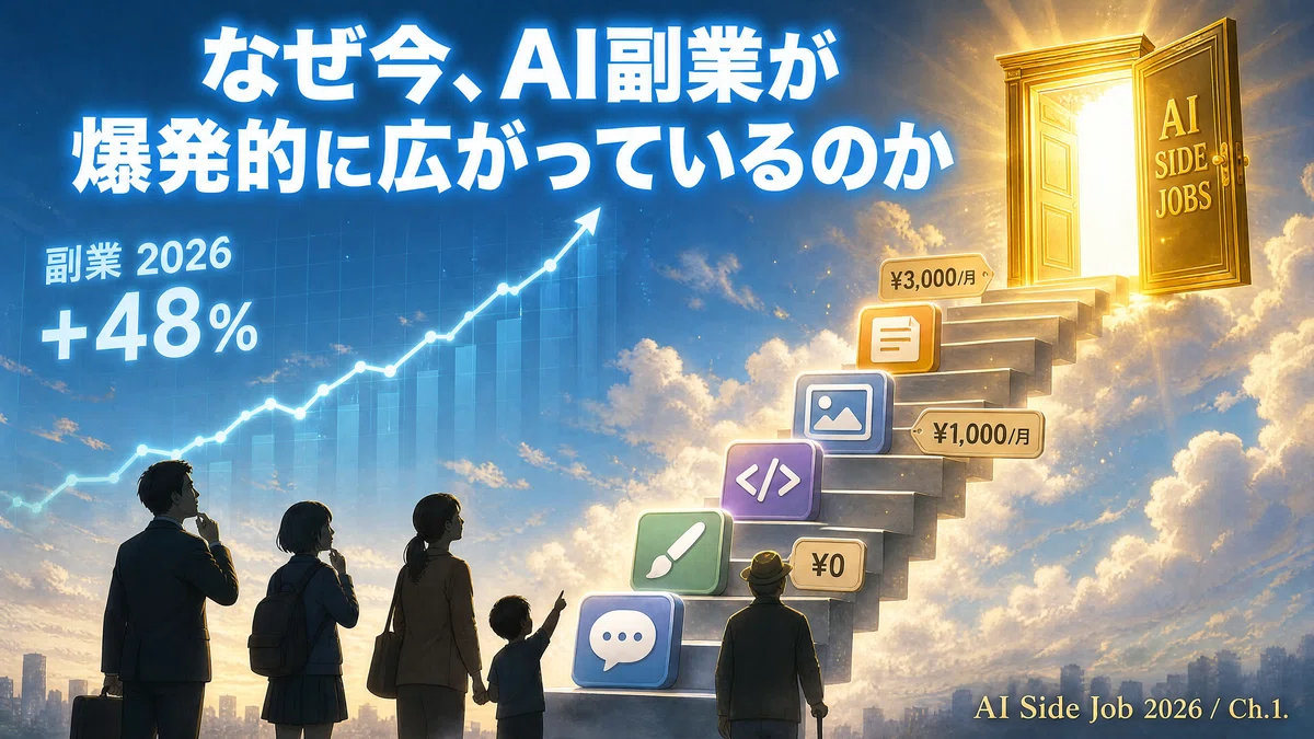 月5万円から始めるAI副業｜N.I.X