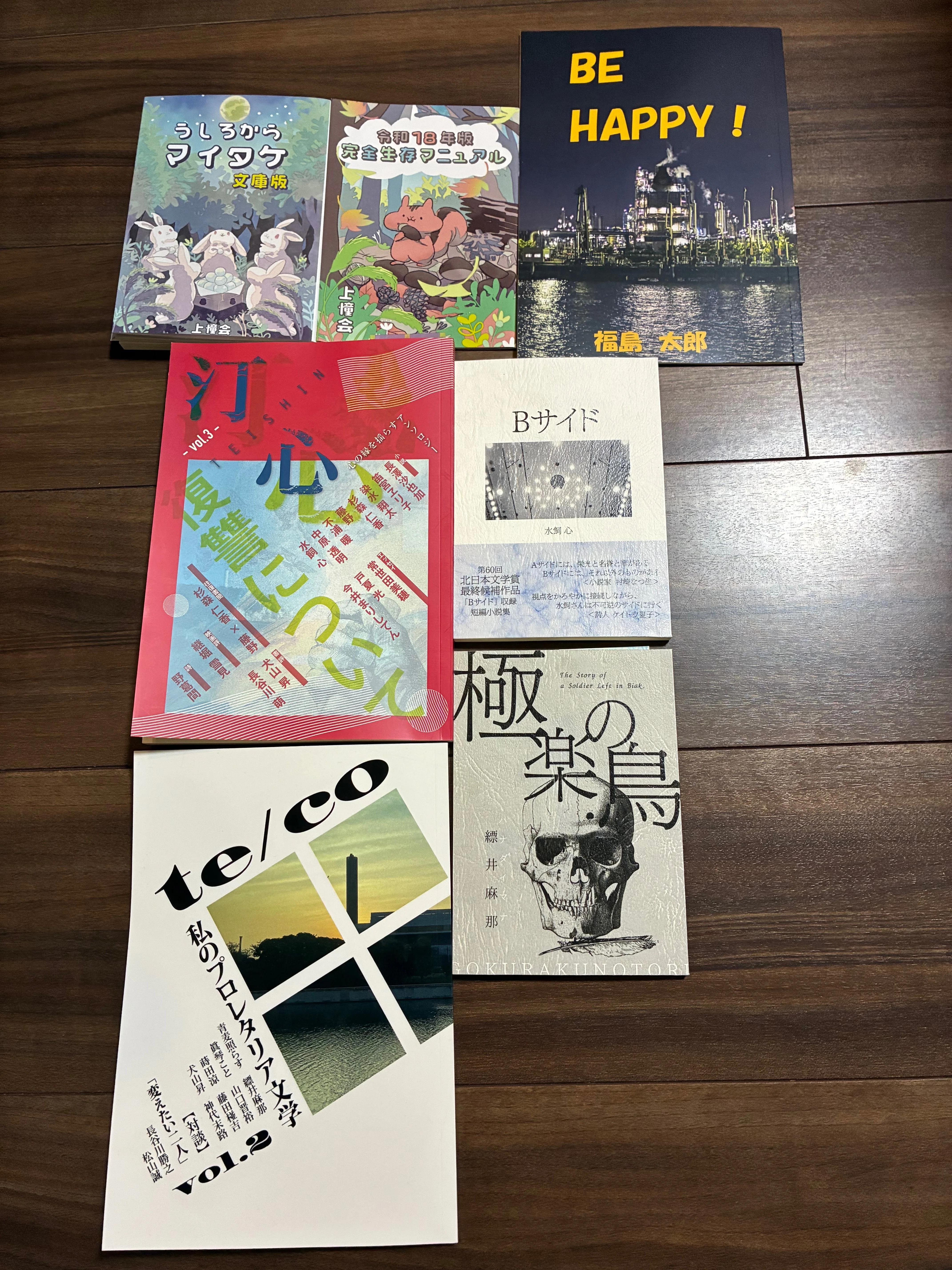 文学フリマふりかえり その2 #文学フリマで買った本｜海人（蒔田涼
