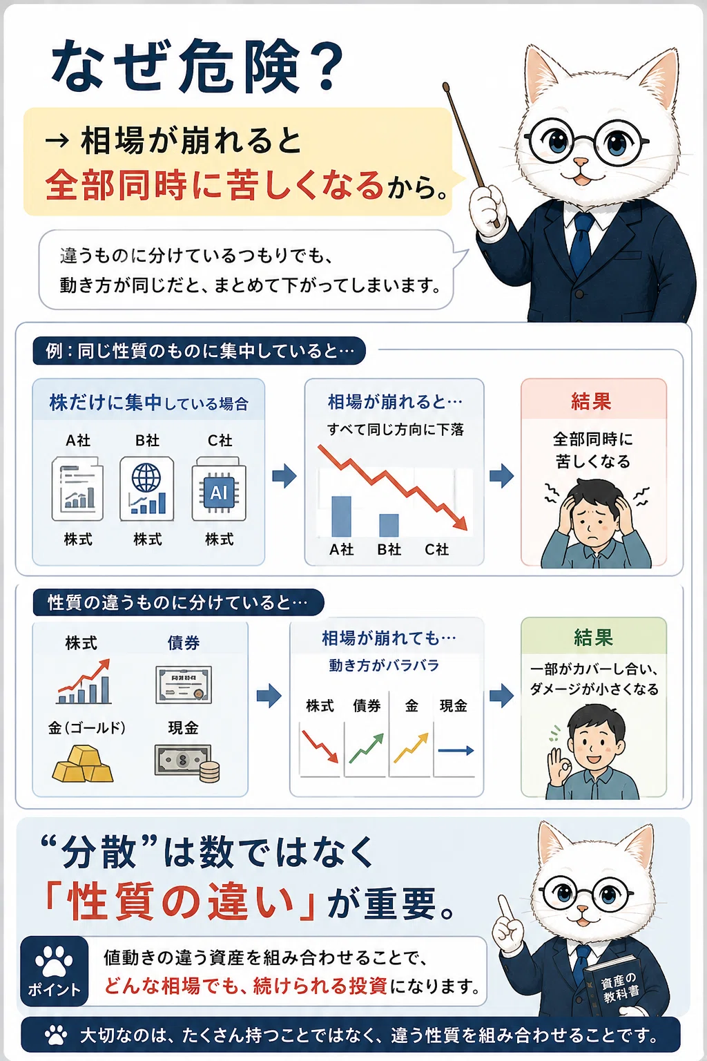 やってはいけない資産配分ワースト3｜takupapi