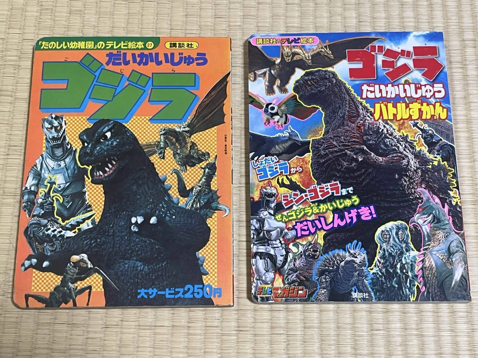 怪獣映画が消える」と思っていた頃、資料として集めていた特撮本9選を
