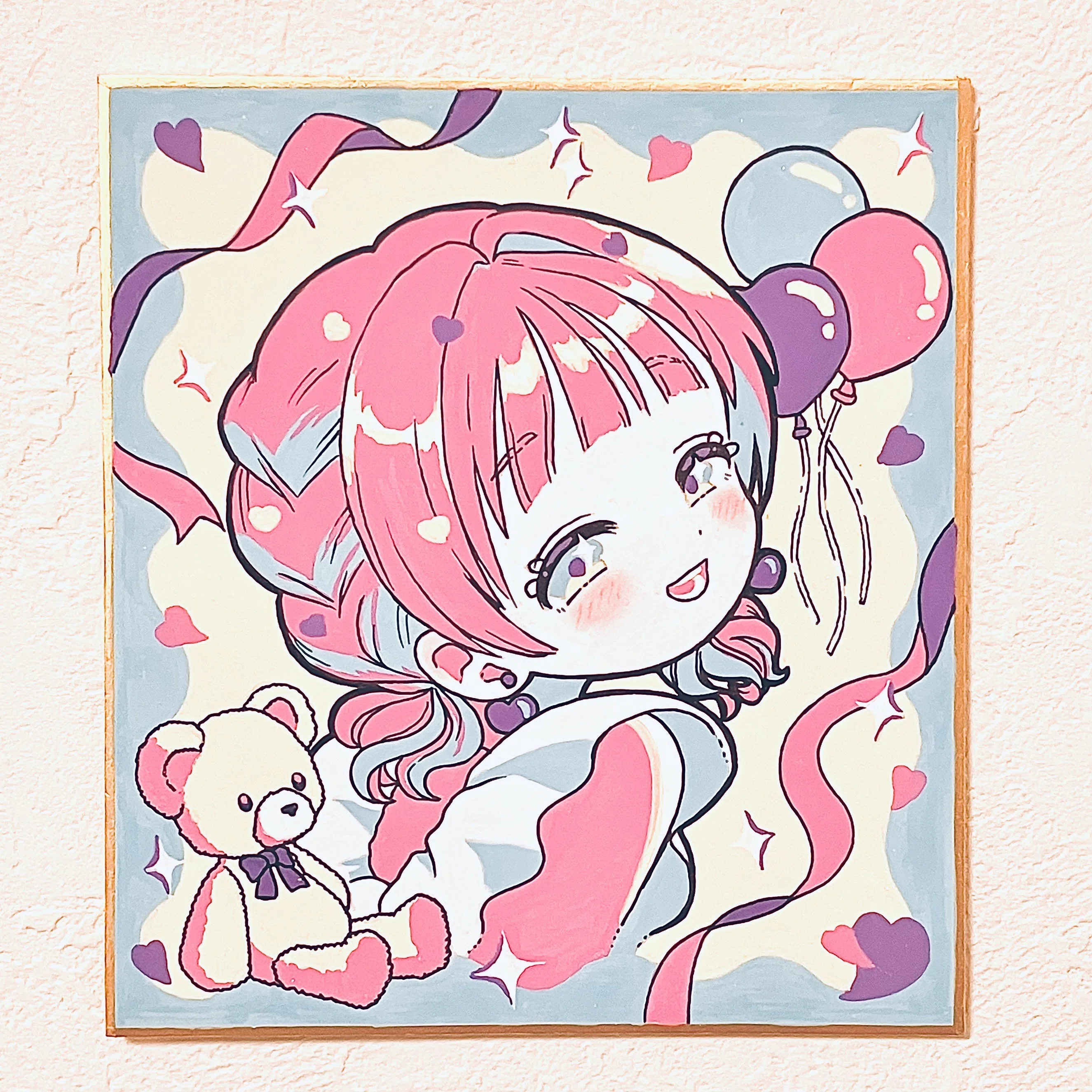 オリジナルハンドメイド　絵 クリエイターズマーケットvol.54出展｜🌷fukarina🥨