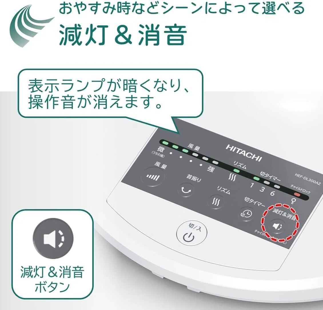 忖度無しレビュー】日立 リビング扇風機 DCモーター 風量6段階 8枚羽根