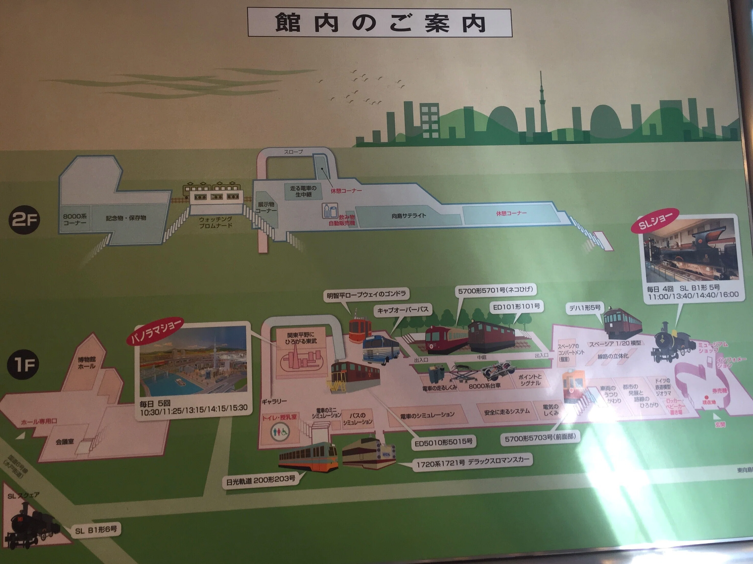 すごい博物館171】東武博物館：SLから特急電車まで懐かしい12車両