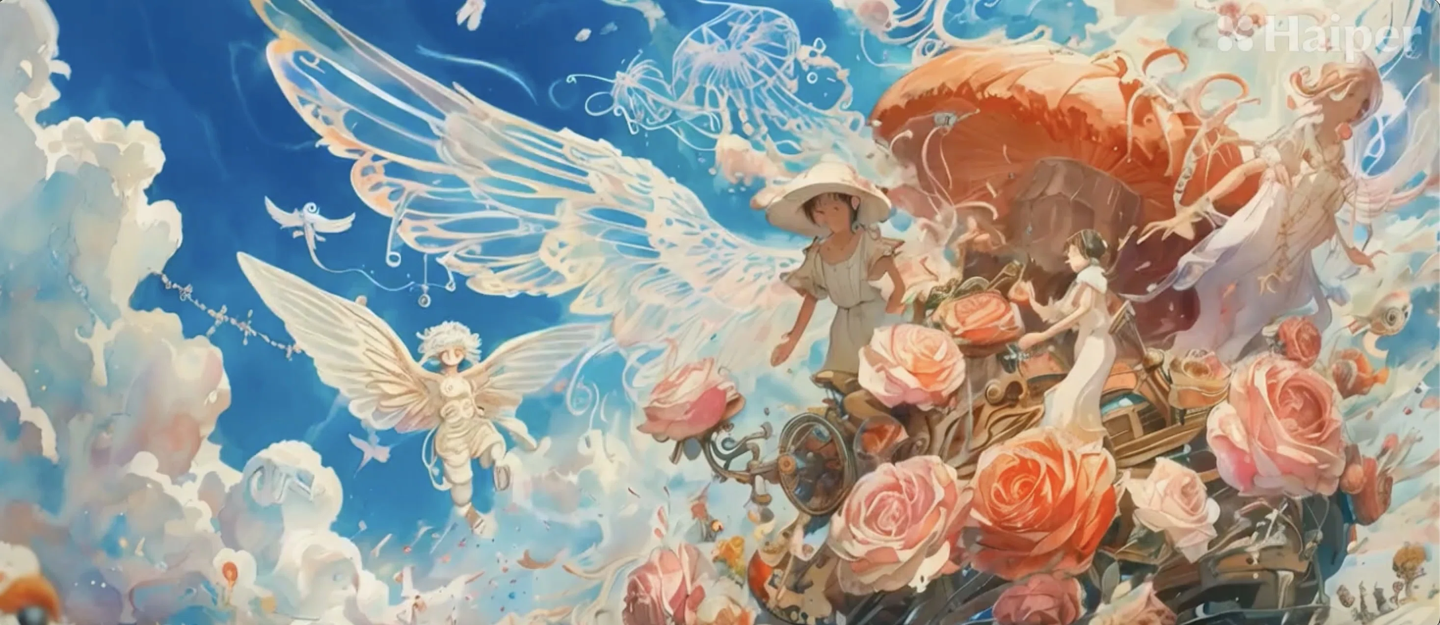 万華曼荼羅」番外編「天使曼荼羅」393 Mandala of Angels 393｜俵屋年彦