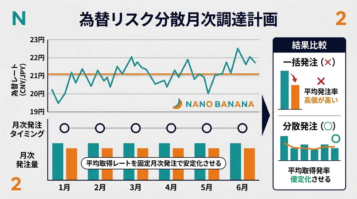 為替レートの変動に負けない仕入れタイミング術｜けい｜中国輸入