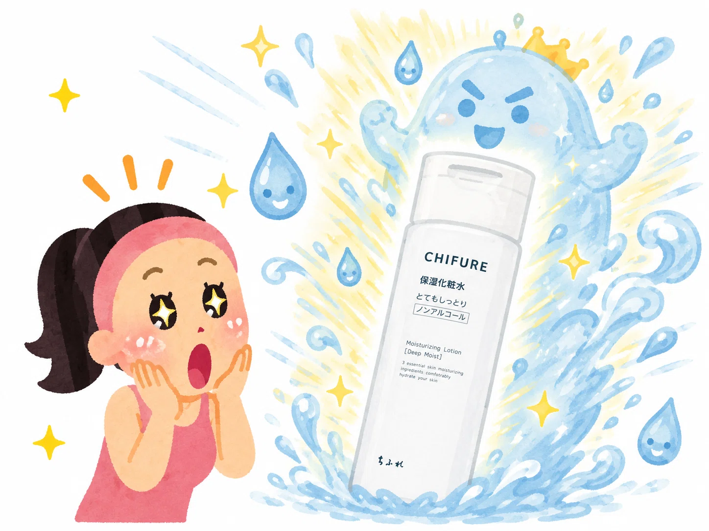 実は成分が違う！？「ちふれ 保湿化粧水」4種を徹底比較！【私的