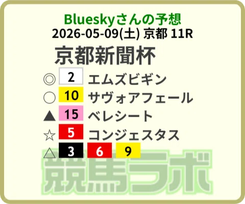 東上最終便！第74回京都新聞杯と安田記念への最後の切符取りへ｡第43回