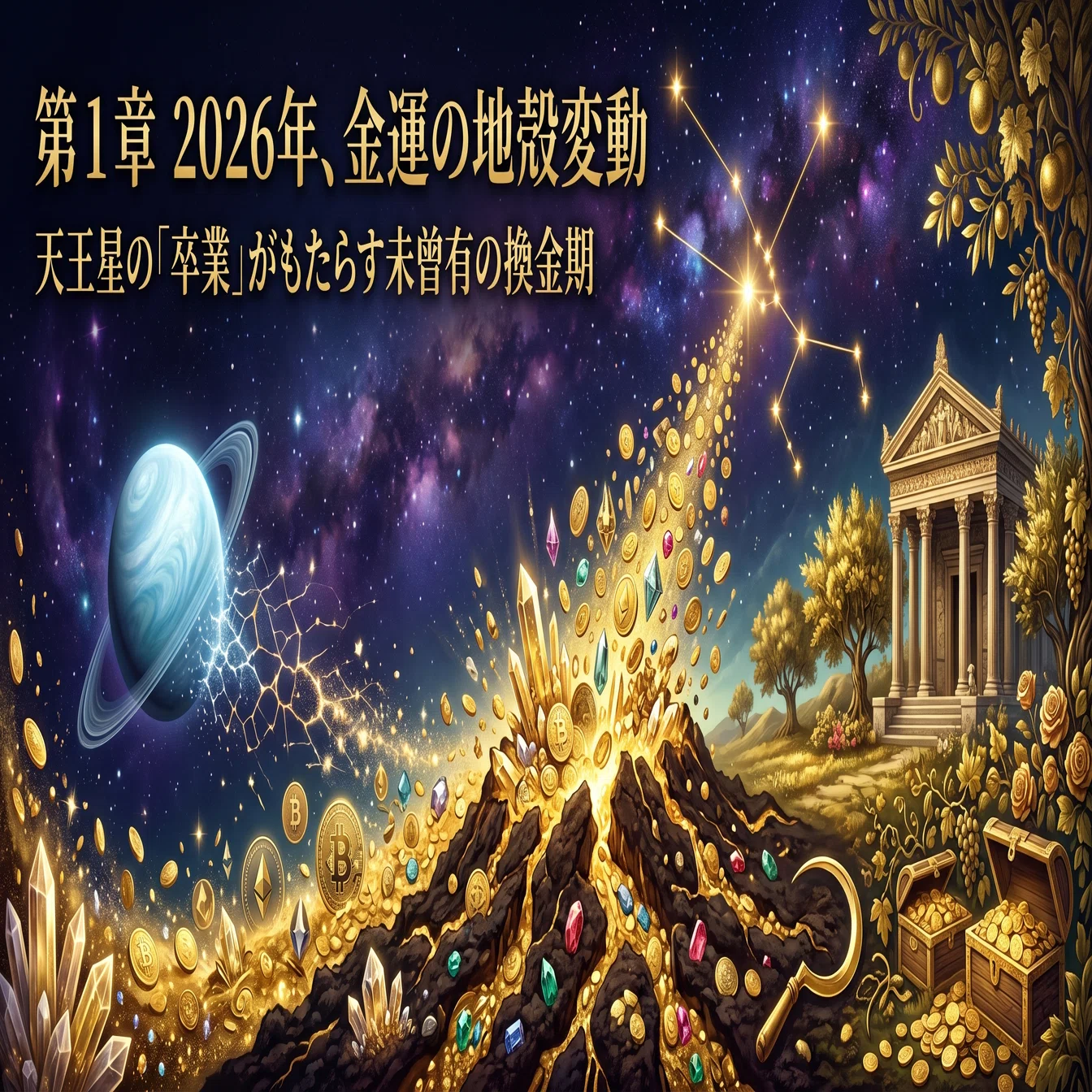 2026年 牡牛座 金運特化型鑑定書】金運の羅針盤：7年の変革を終え