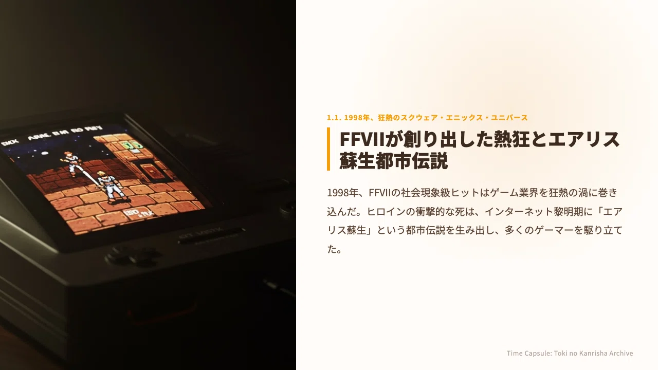 チョコボの不思議なダンジョン』：エアリス蘇生都市伝説と、僕らが愛