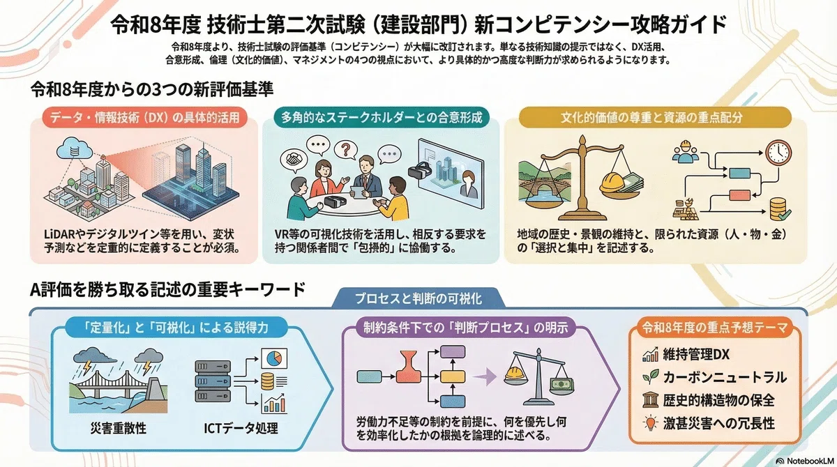 第1回：【令和8年度保存版】技術士第二次試験建設部門（鋼構造及び
