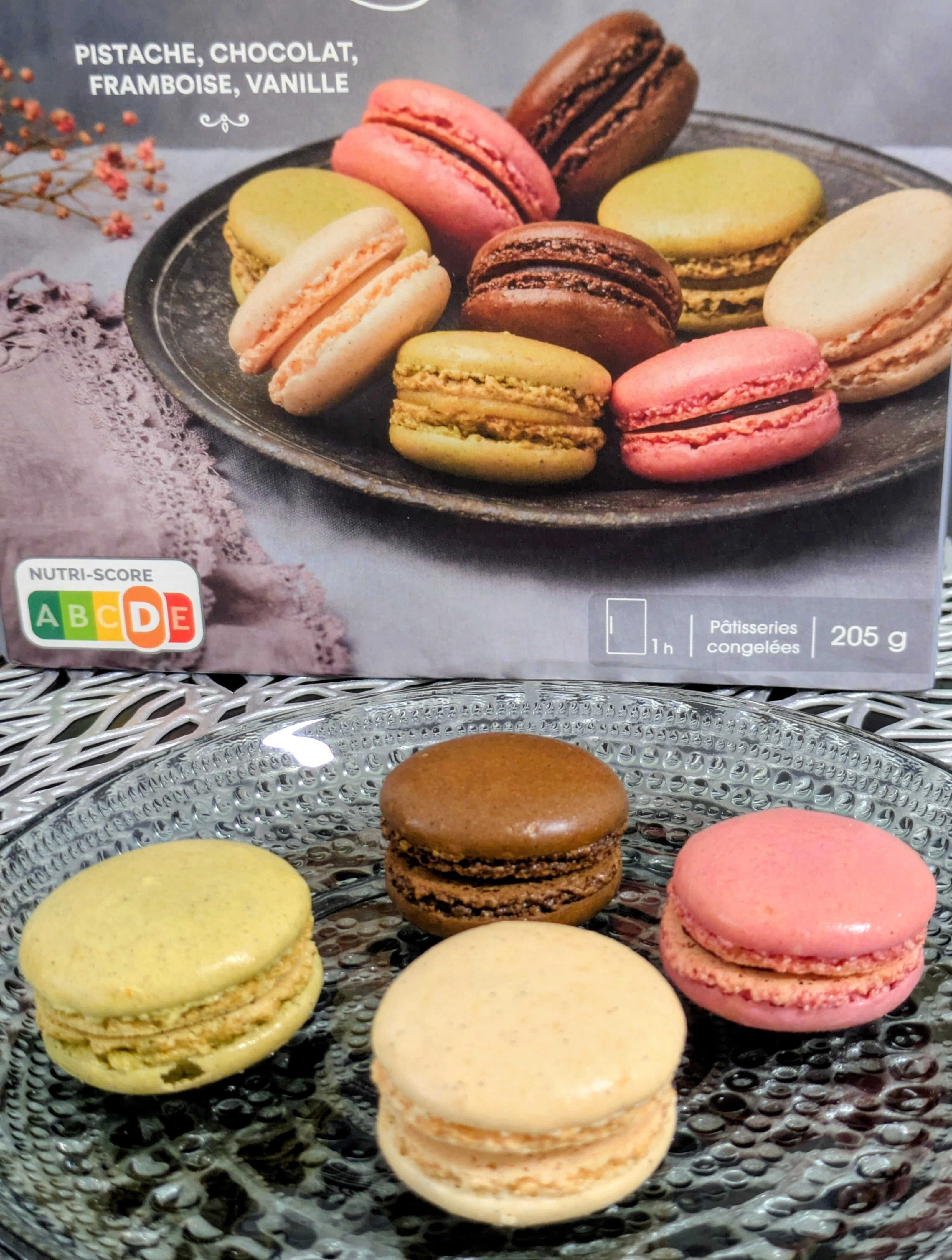 🍰スイーツNo.76 スーパー（Picard） 4種類のマカロン（チョコレート