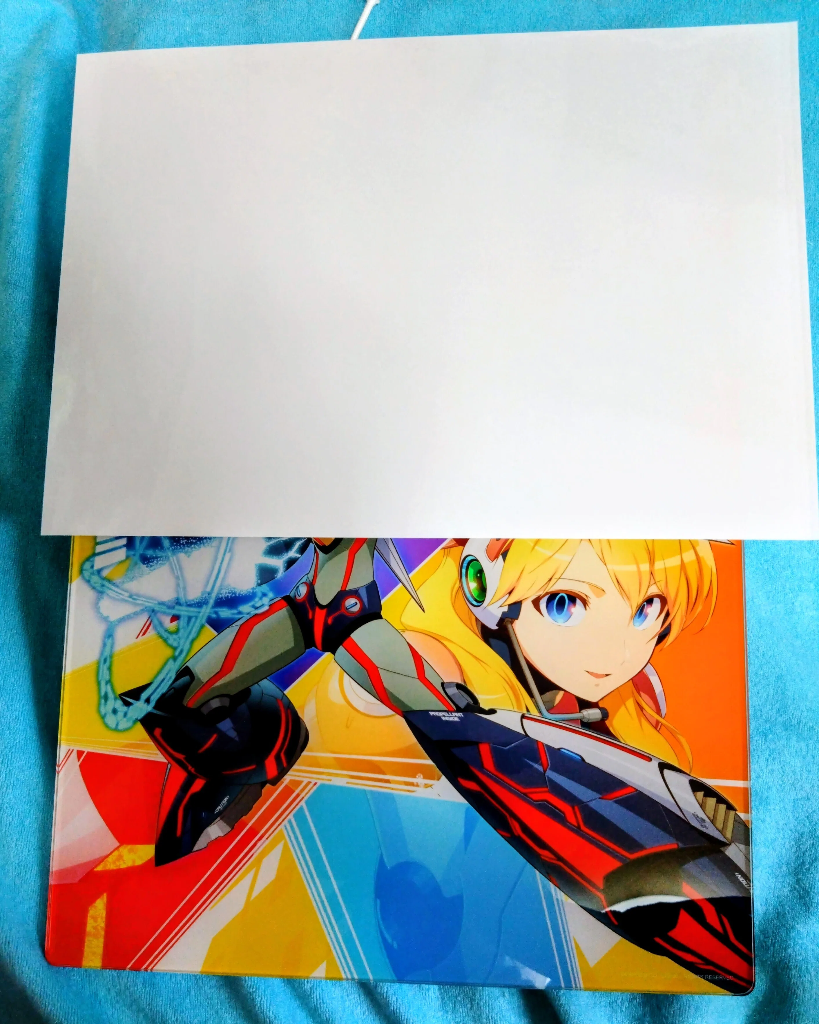 ロックマンXアクリルジークレーボードをまた購入〜フィルム貼り回