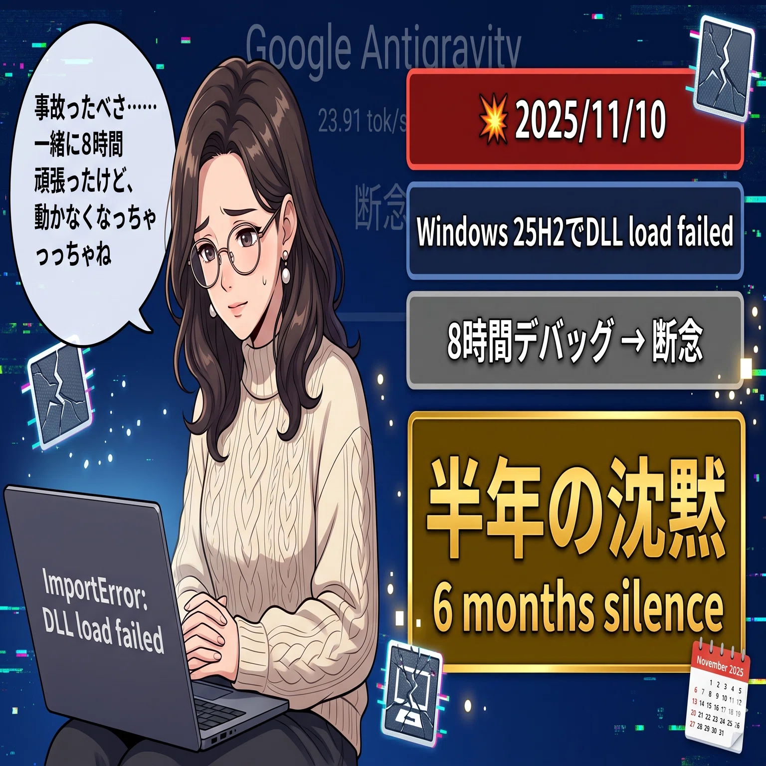 23.91 tok/sの呪いを、Foundry Localで解いた - Snapdragon X Elite