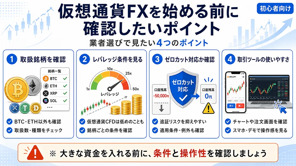 仮想通貨FXとは？仕組み・メリット・注意点を初心者向けにわかりやすく