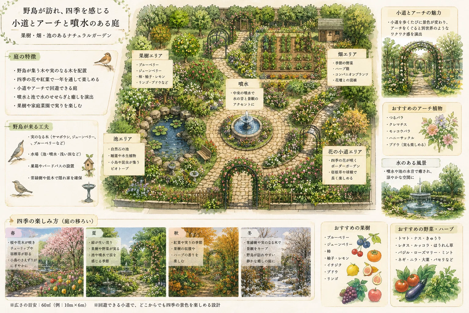 10月ガーデニング]異国の古い田舎町のような どこを切り取っても絵に