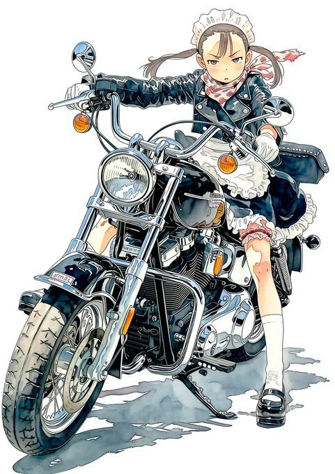 イラスト　原画　リーベド・マリーナ 「疾駆」 260513のイラスト｜ぐふとくく