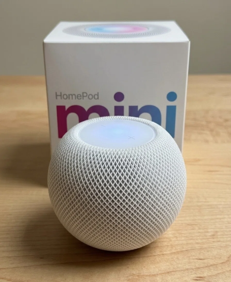 Apple Pod mini ホワイト　ペアでステレオ環境に！ Apple HomePod mini ホワイト ペアでステレオ環境に！ 【公式通販】