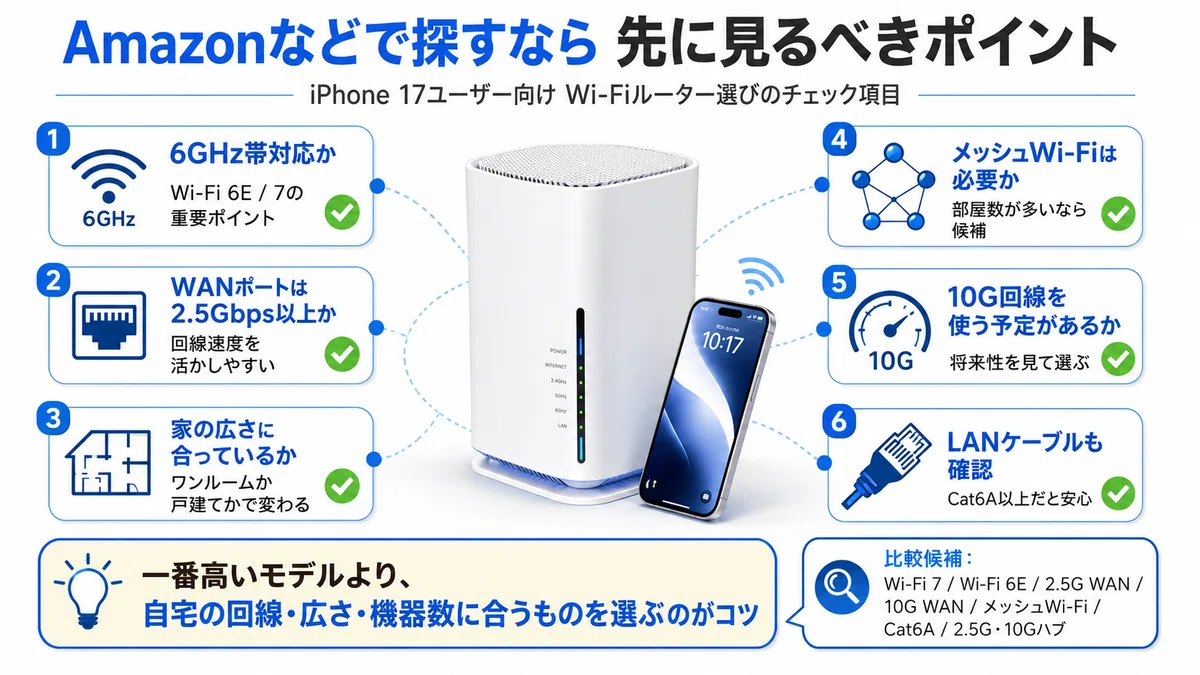 Amazonなどで探すなら、商品名より先に見るべきポイント