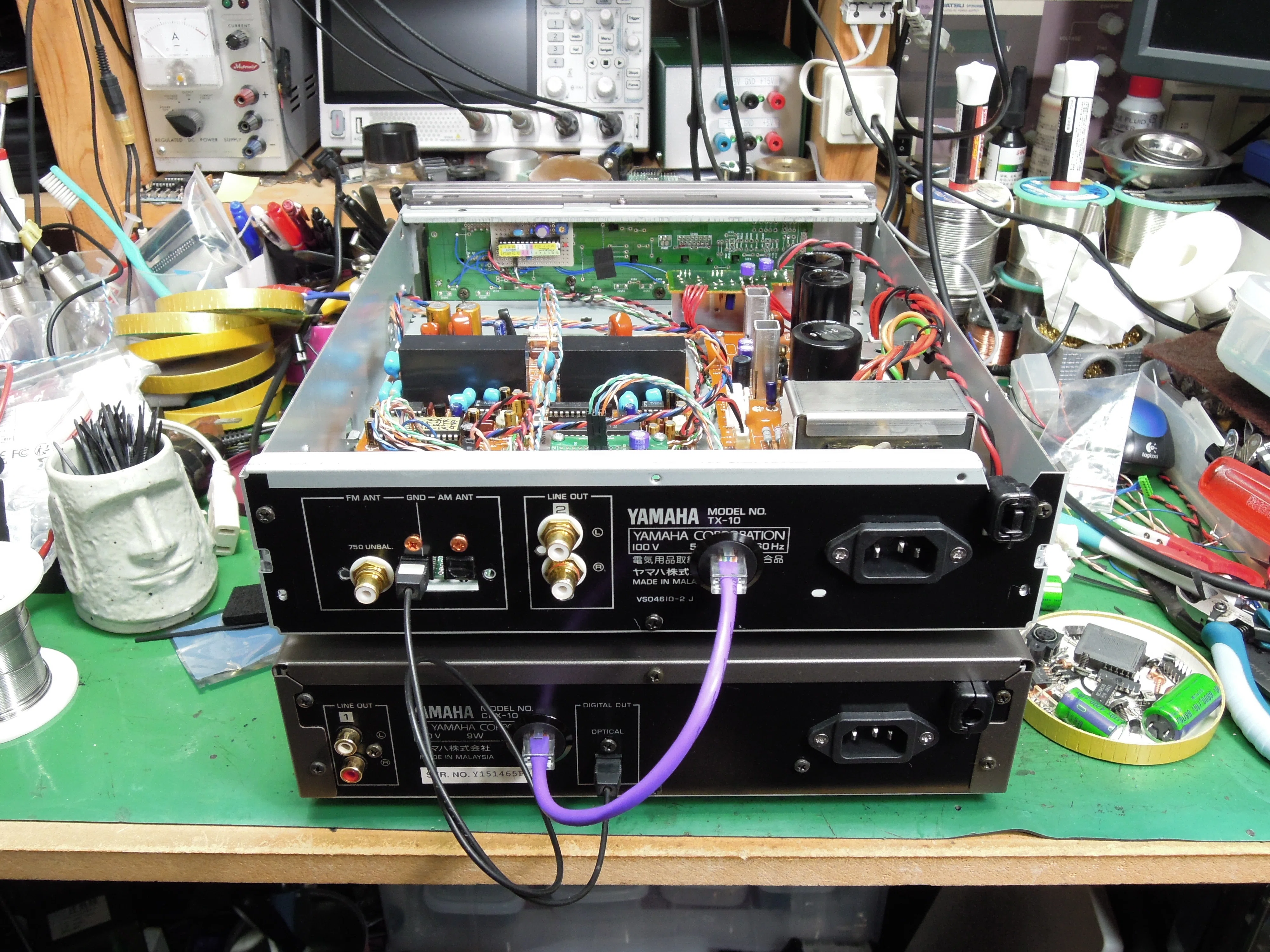 ヤマハの名機CD-1aをCDX-10で復活させた話｜東松山彦馬