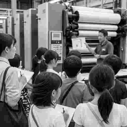 日本の小学生 社会科見学 AI画像/by 日本人クリエイター サンプル28