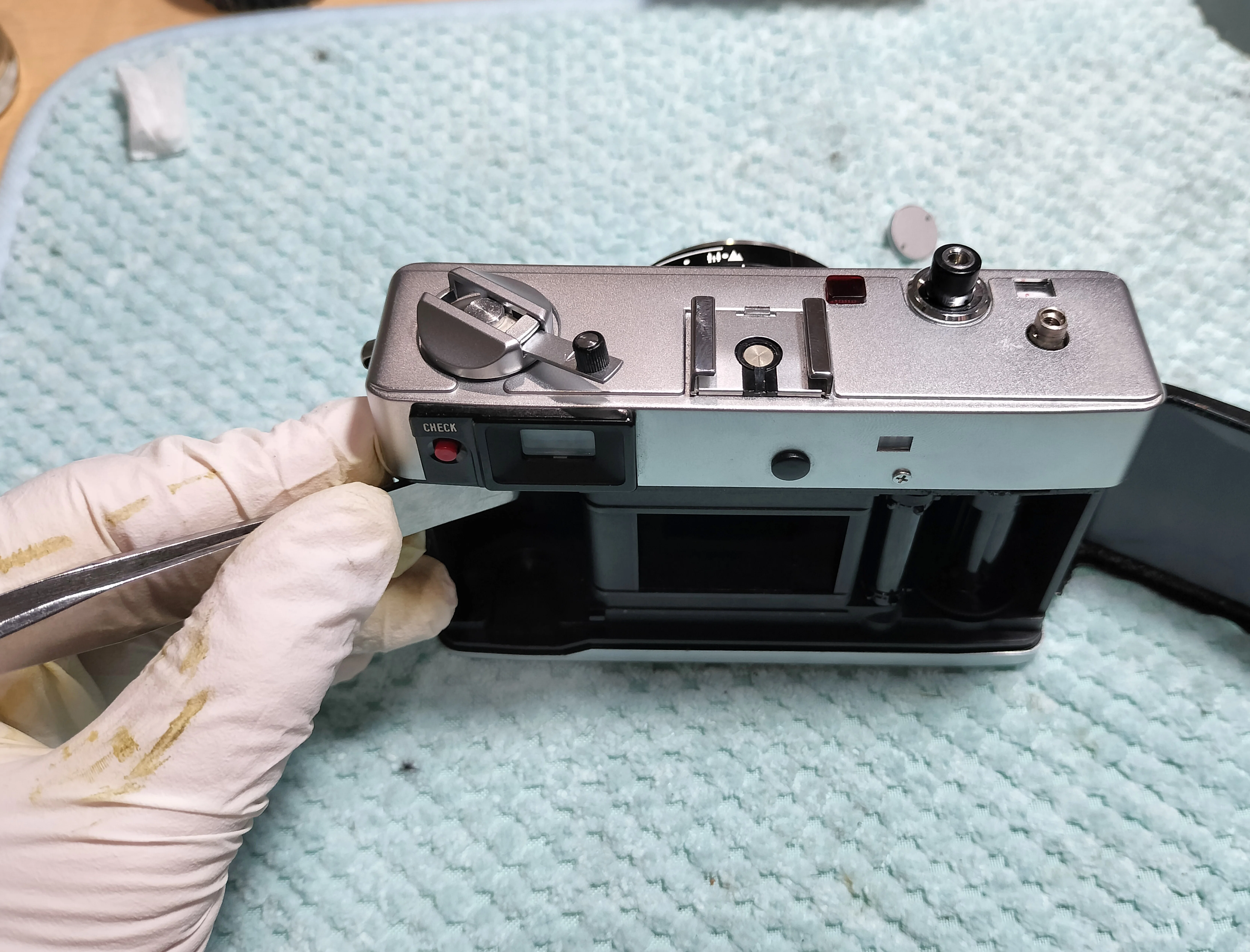 Canon Datematicの分解｜フィルムカメラ修理のアクアカメラ