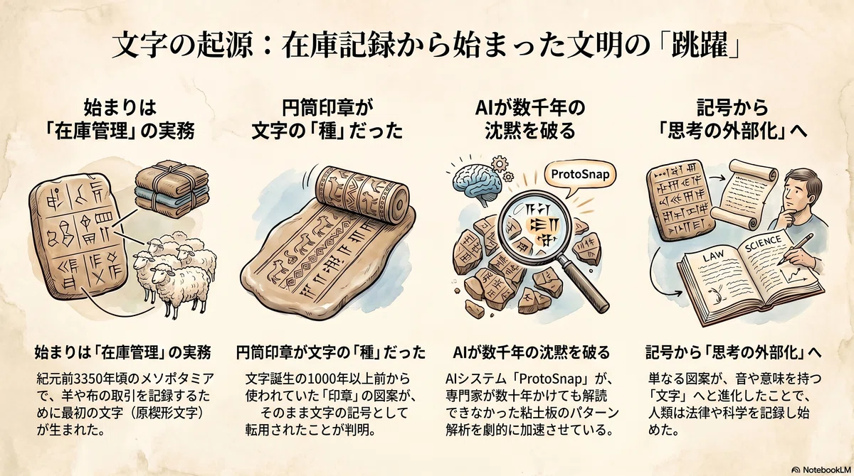 ★T0504★ 古代石 (218) 印章石　巨眼人物　鹿文様　磁石に付きます 文字の誕生を書き換えた小さな石——円筒印章とAIが解き明かす人類最古の