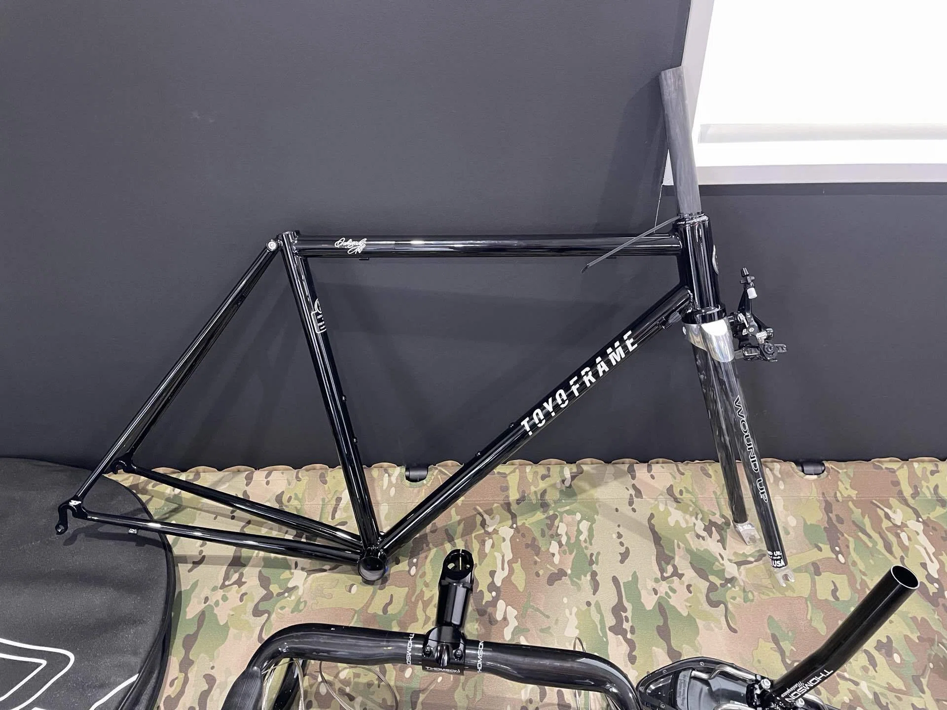 自転車、サイクリング □TOYO 東洋フレーム タンゲクロモリフレーム 