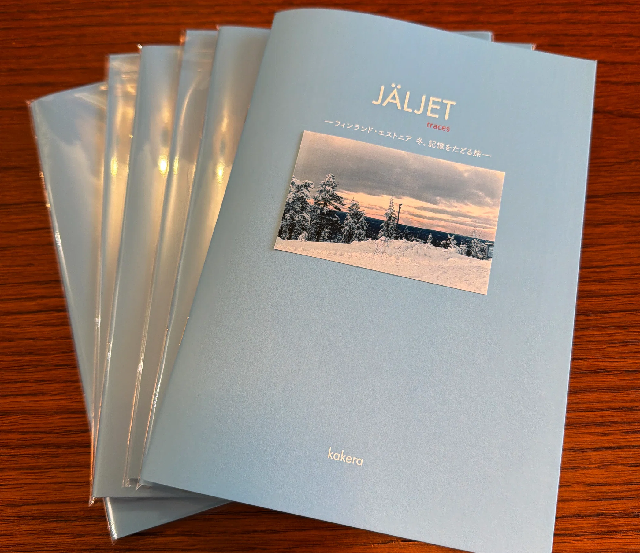 はじめてのZINE「JÄLJET traces―フィンランドとエストニア 冬、記憶を