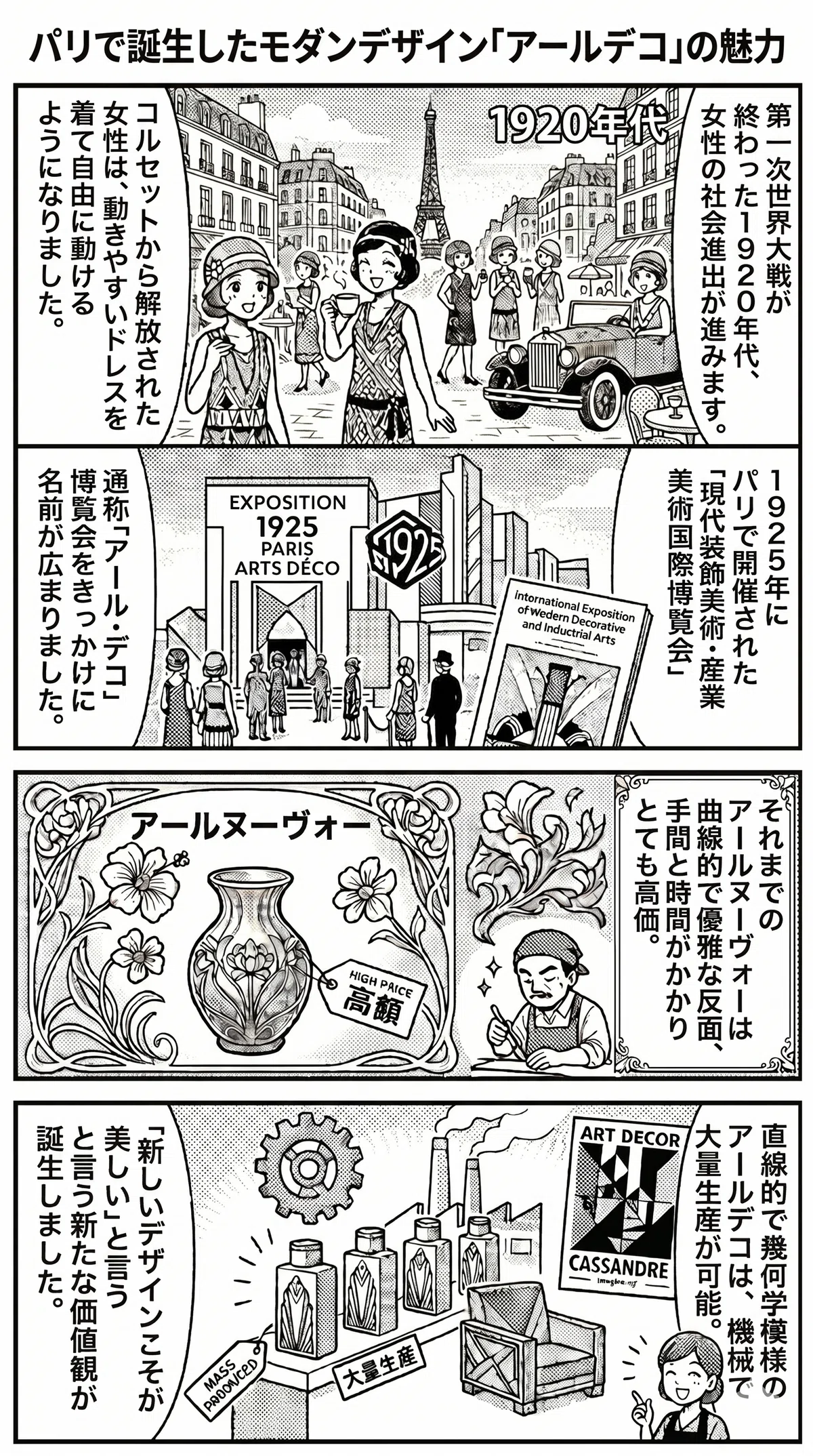 パリで誕生したモダンデザイン「アールデコ」の魅力｜水野 友紀子