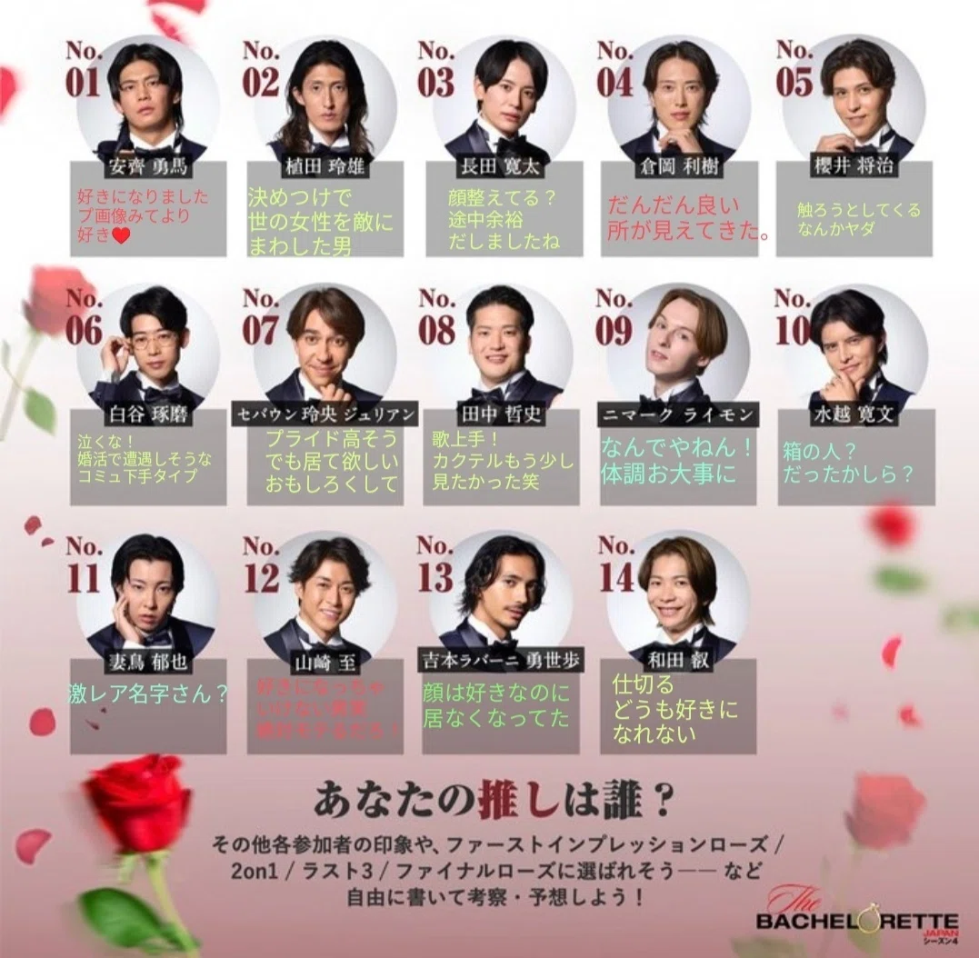 バチェロレッテ 4 ネタバレ