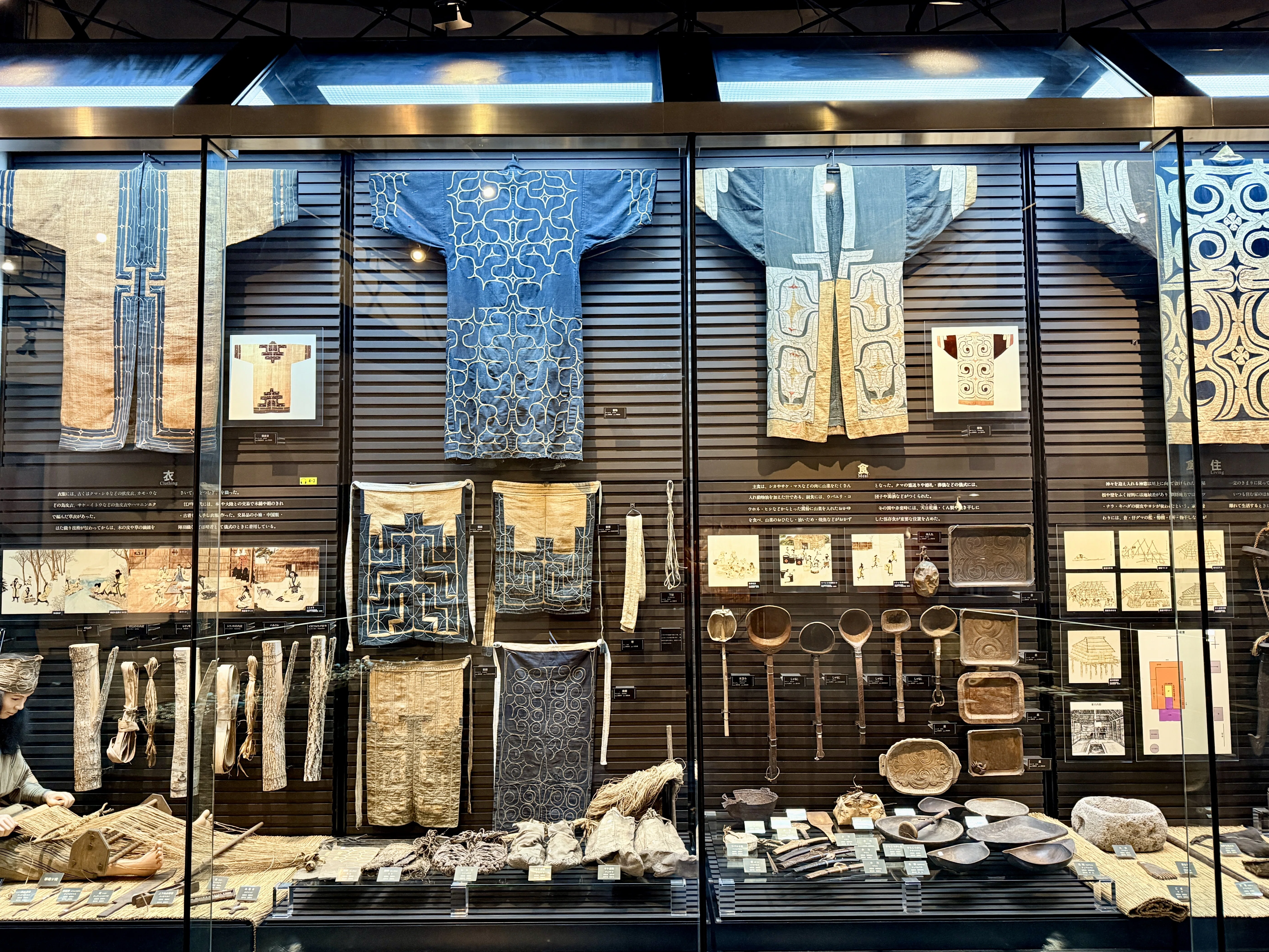 北海道】釧路市立博物館4階展示案内｜サコㇿべの人々と木彫作品