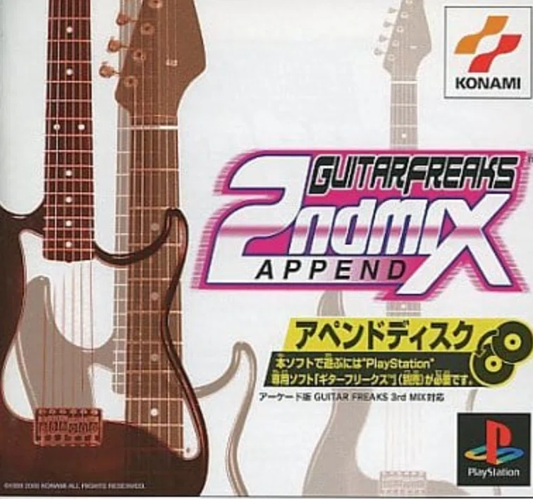 KONAMI ギターフリークス Guitarfreaks V5 ポスター B1サイズ ギタドラ