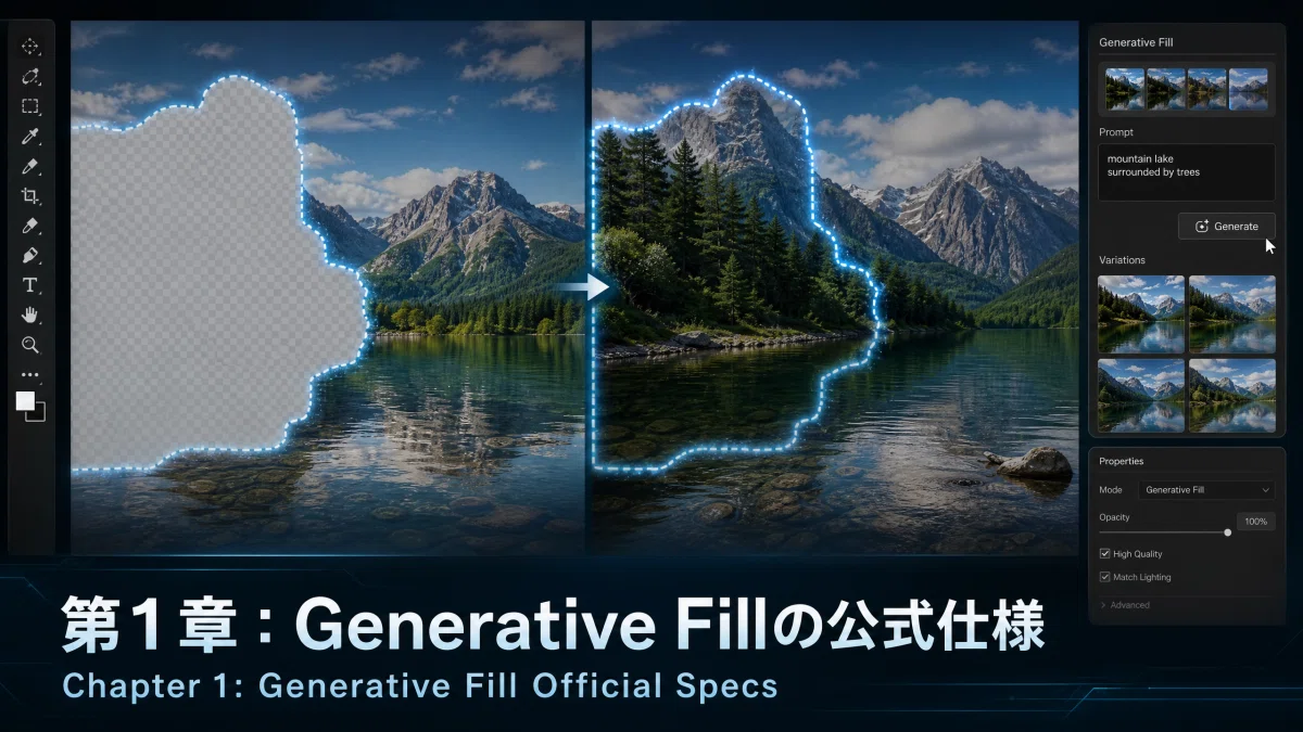 [Adobe 공식 준수] Photoshop의 Generative Fill과 Generative Expand를 사양과 함께 ...