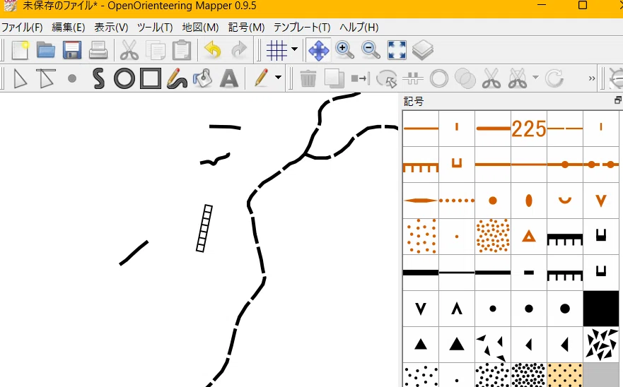 Openorienteering Mapper 国土数値情報の道路中心線をOpenOrienteering Mapperで使ってみる|tjmsy