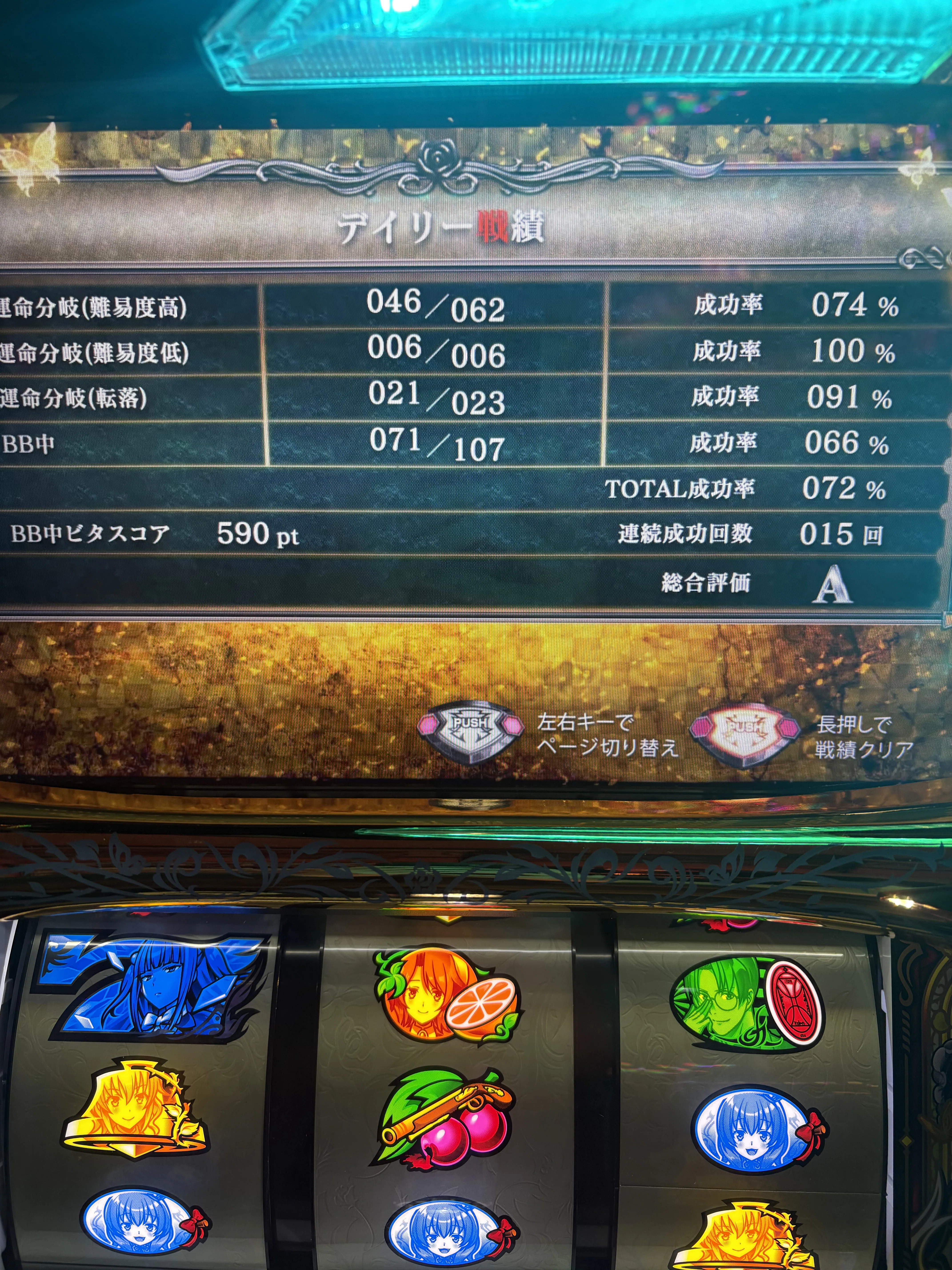 パチスロの直視修行その1｜lua