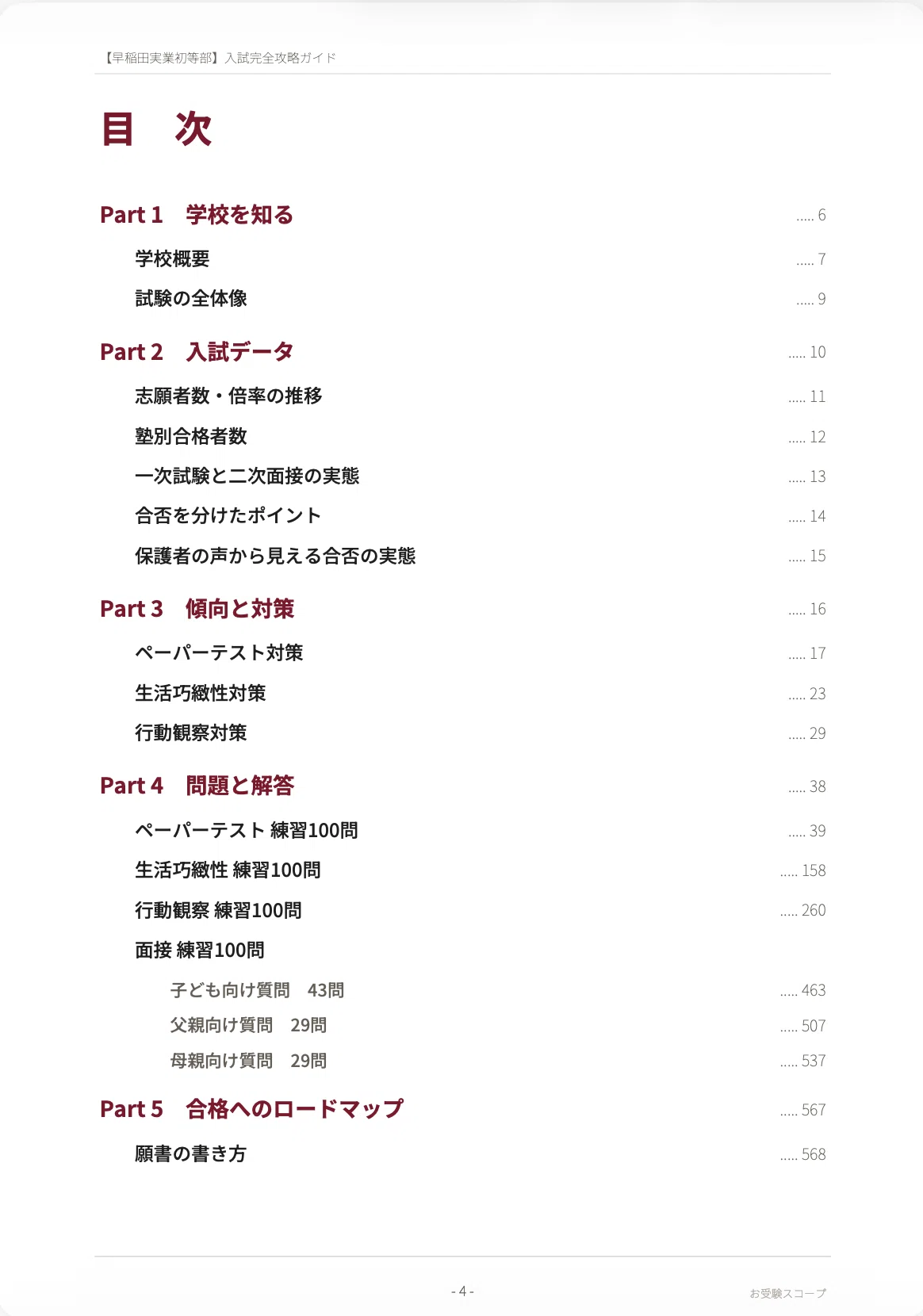 早稲田実業学校初等部】入試完全攻略ガイド《2027年度版》｜ペーパー
