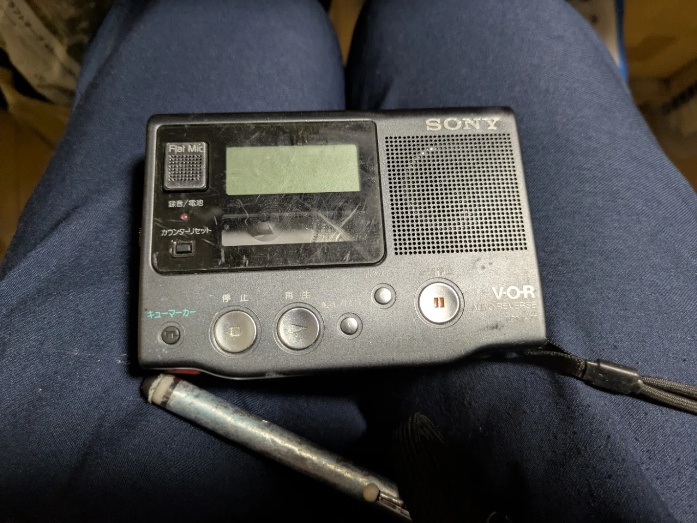 Nintendo Switch SONY Cassette-Corder TCM-77 修理 Sony TCM-77 ベルト交換他｜mashiroa 真城亜